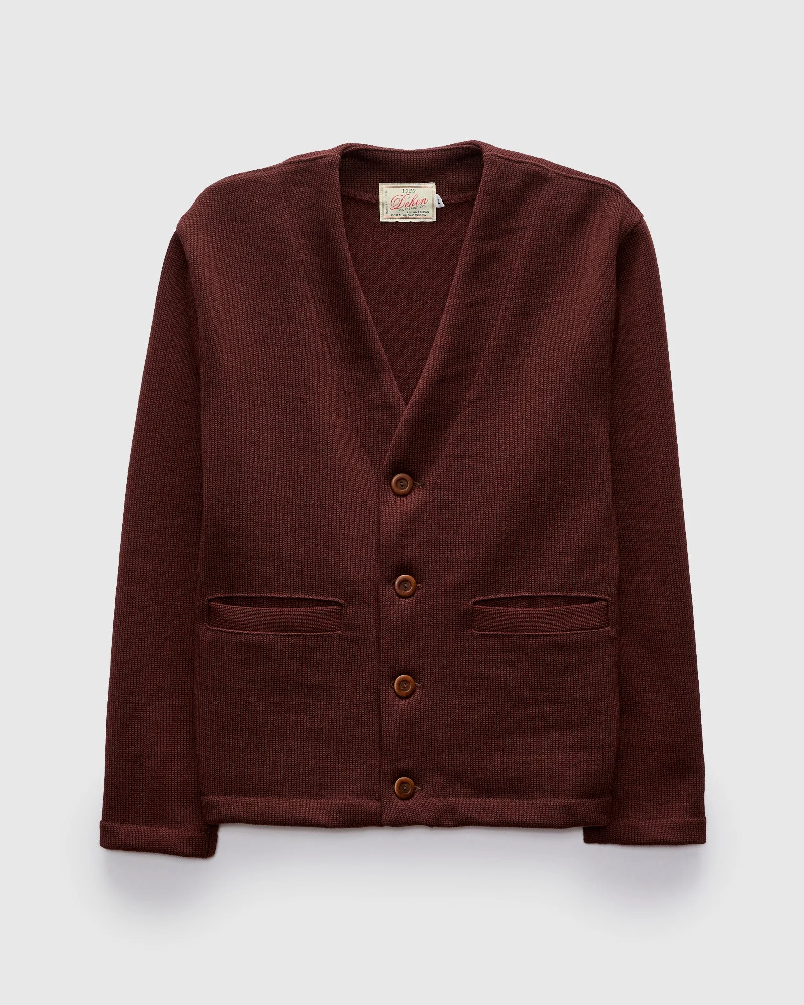 Slouchy Cardigan in Fig - 1