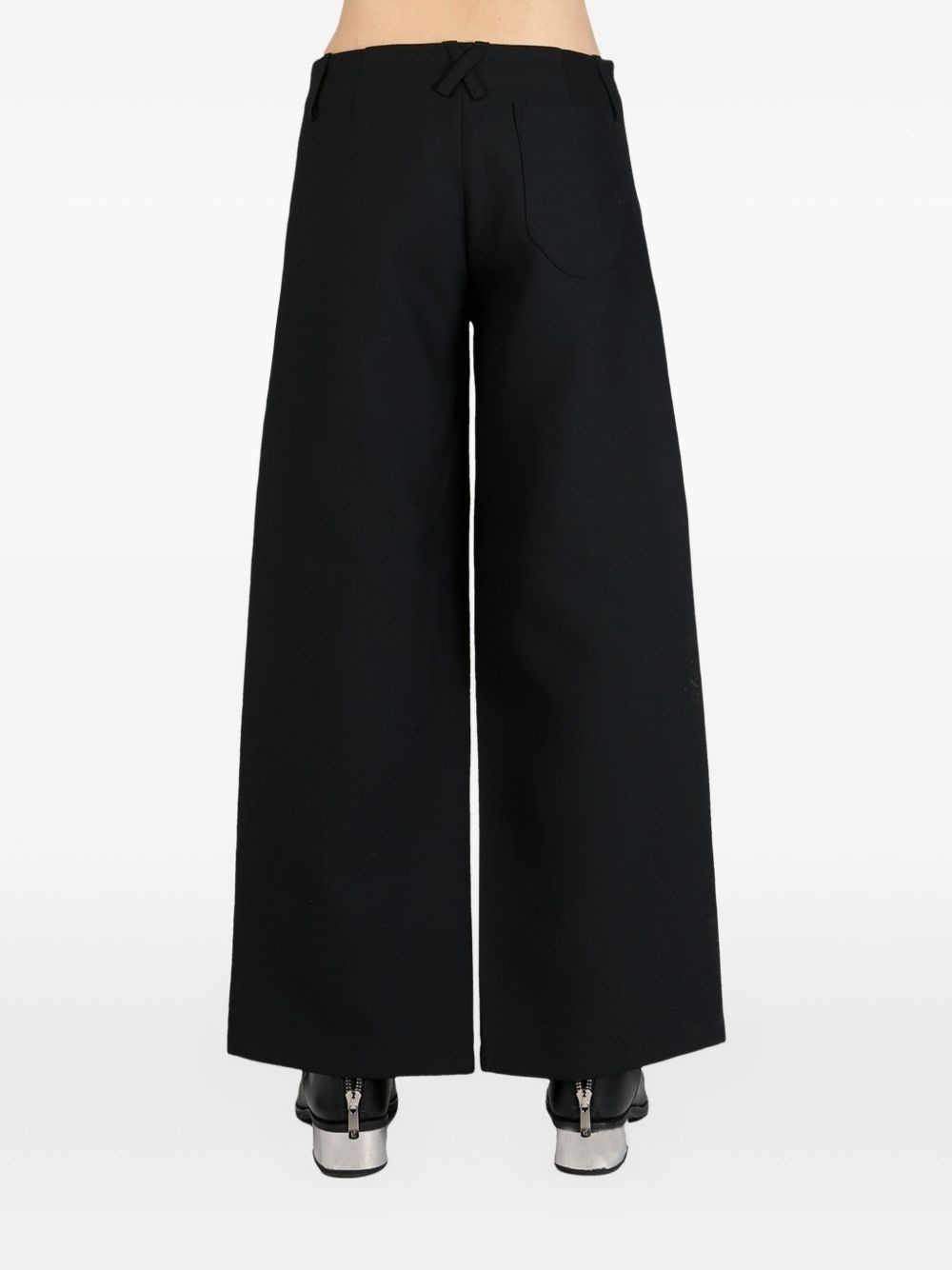 wide-leg trousers - 4