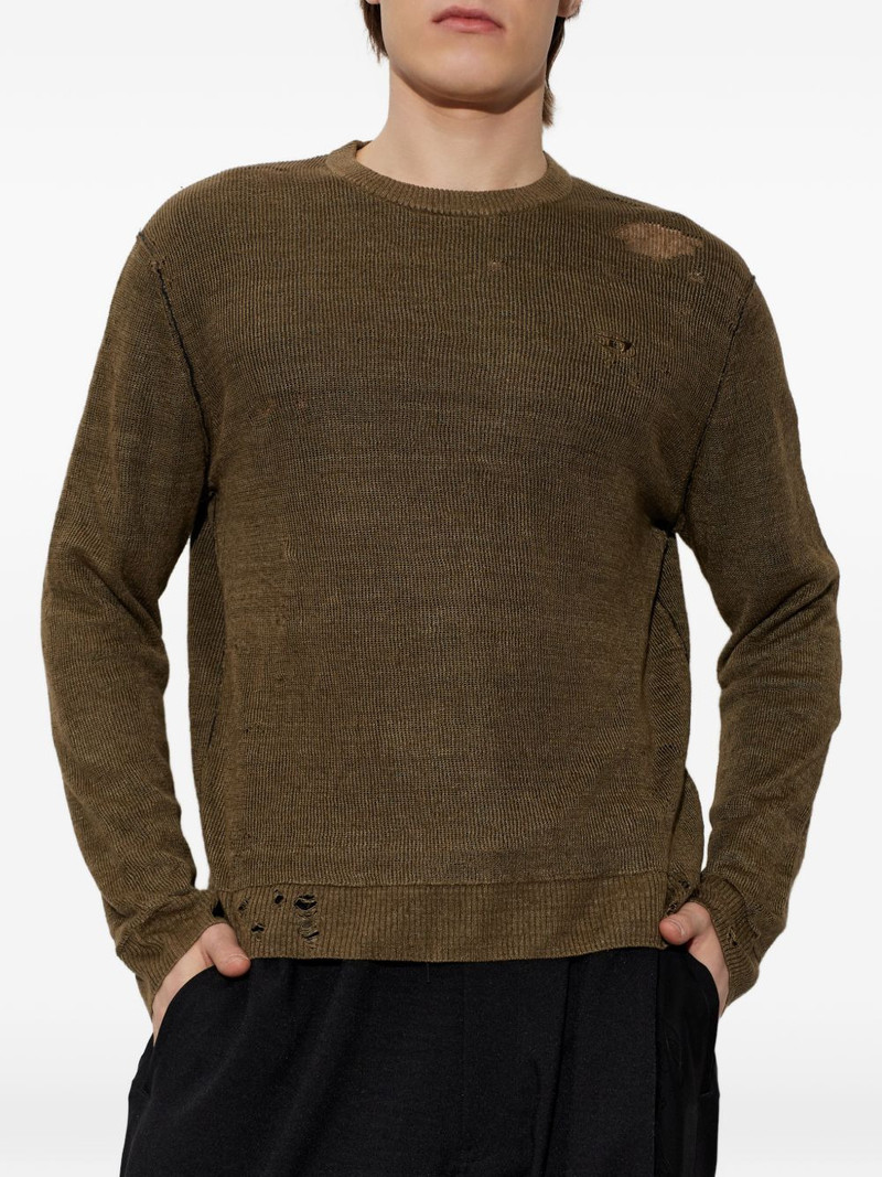 K-Daianas distressed crew-neck sweater 3