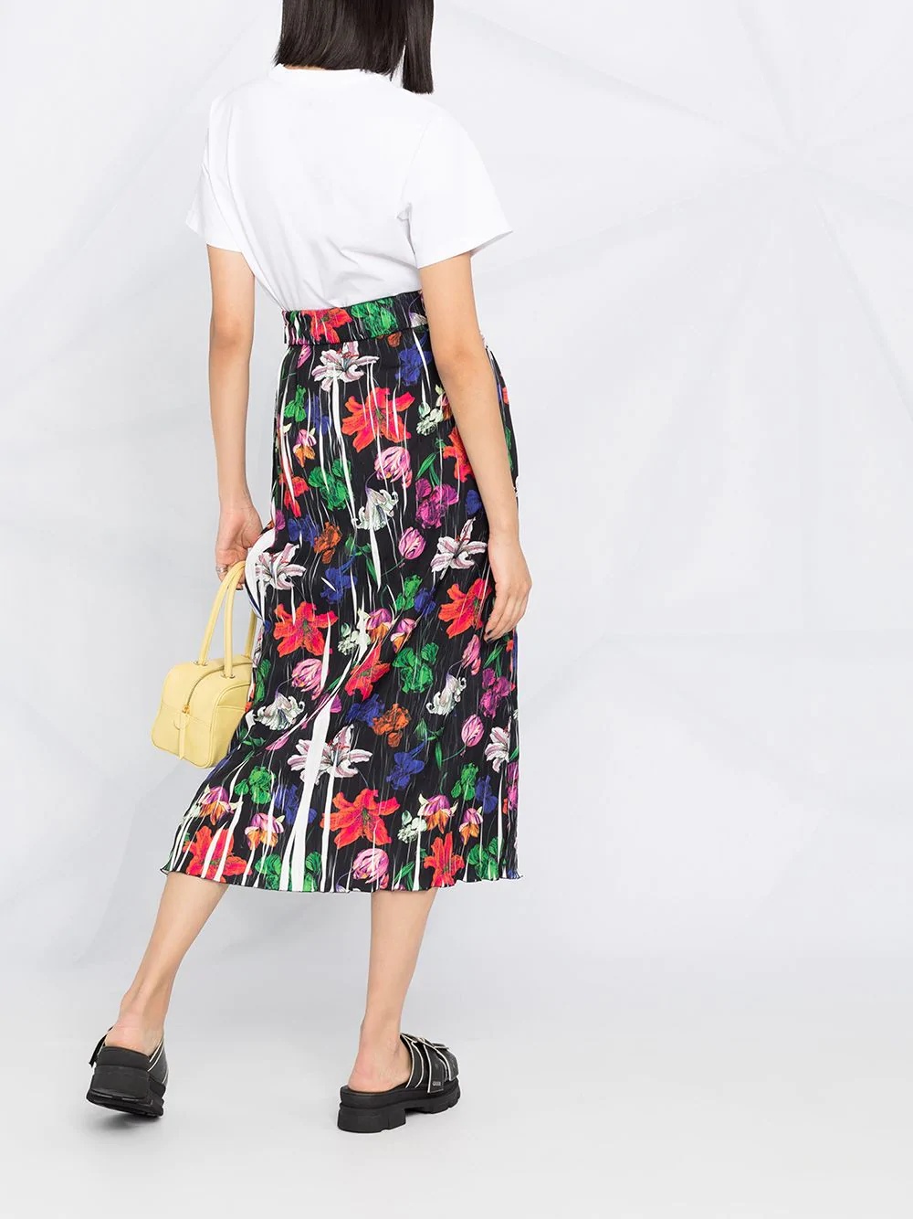 floral-print midi skirt - 6