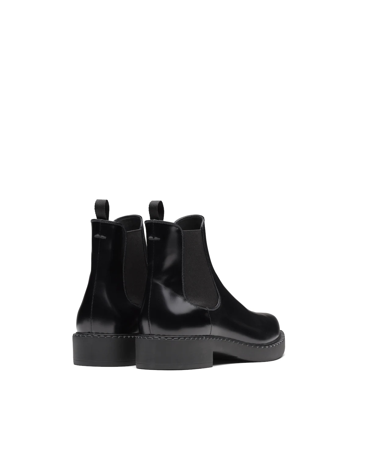 Sharp brushed leather Chelsea boots - 4