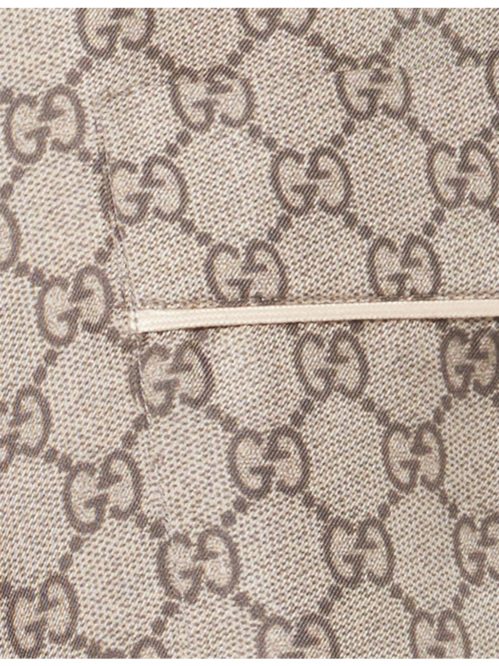 GG Monogram Print Silk Shirt - 7