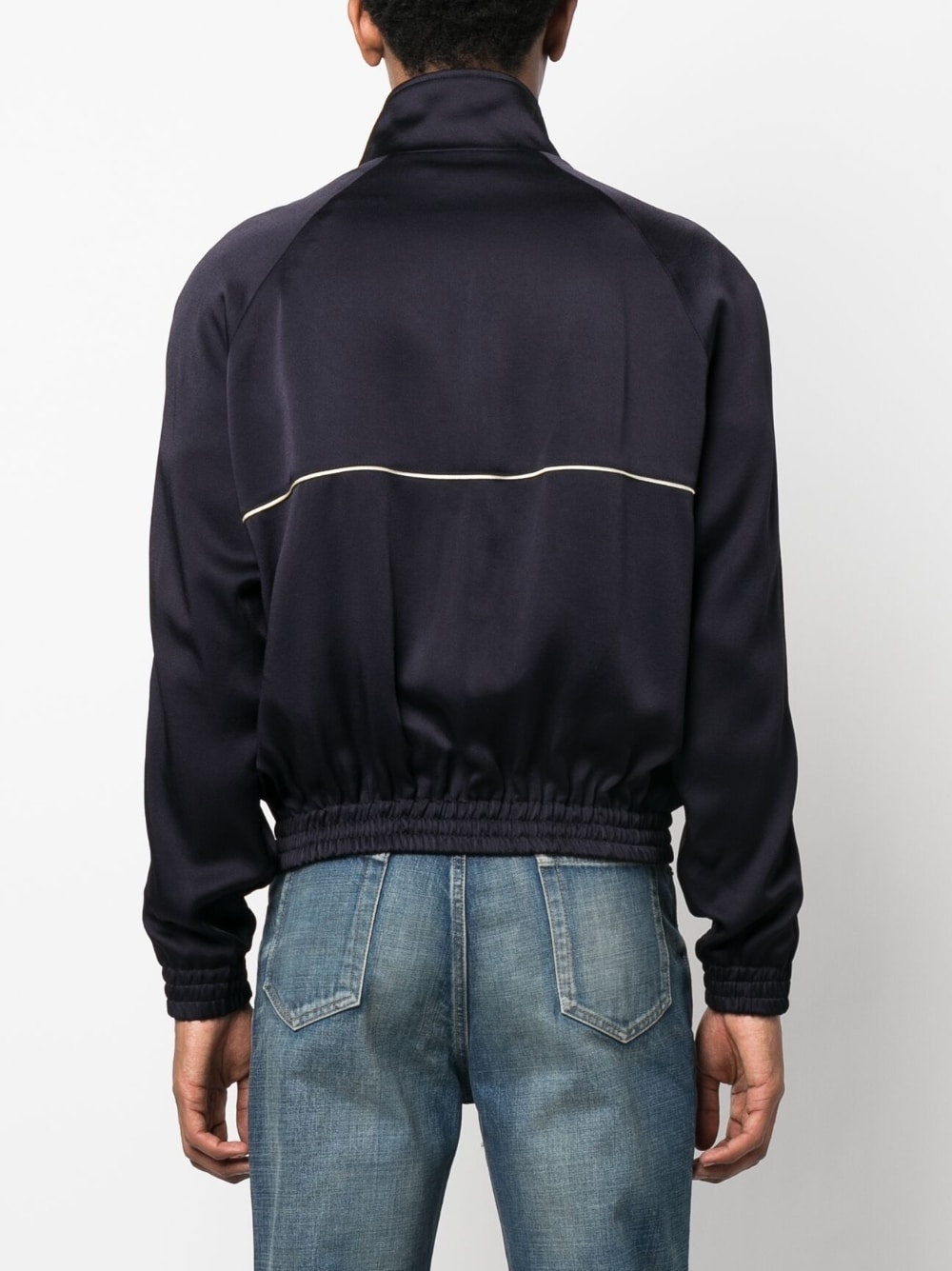 zipped-up bomber jacket - 4