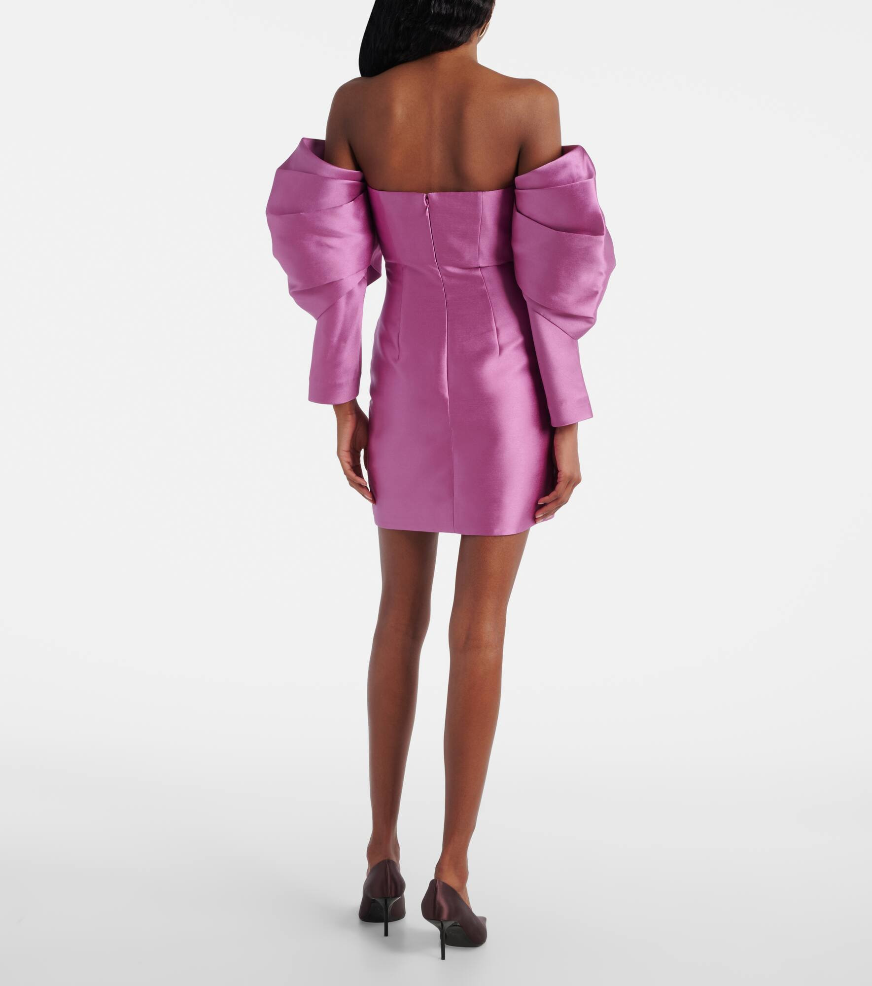 Freja satin minidress - 3