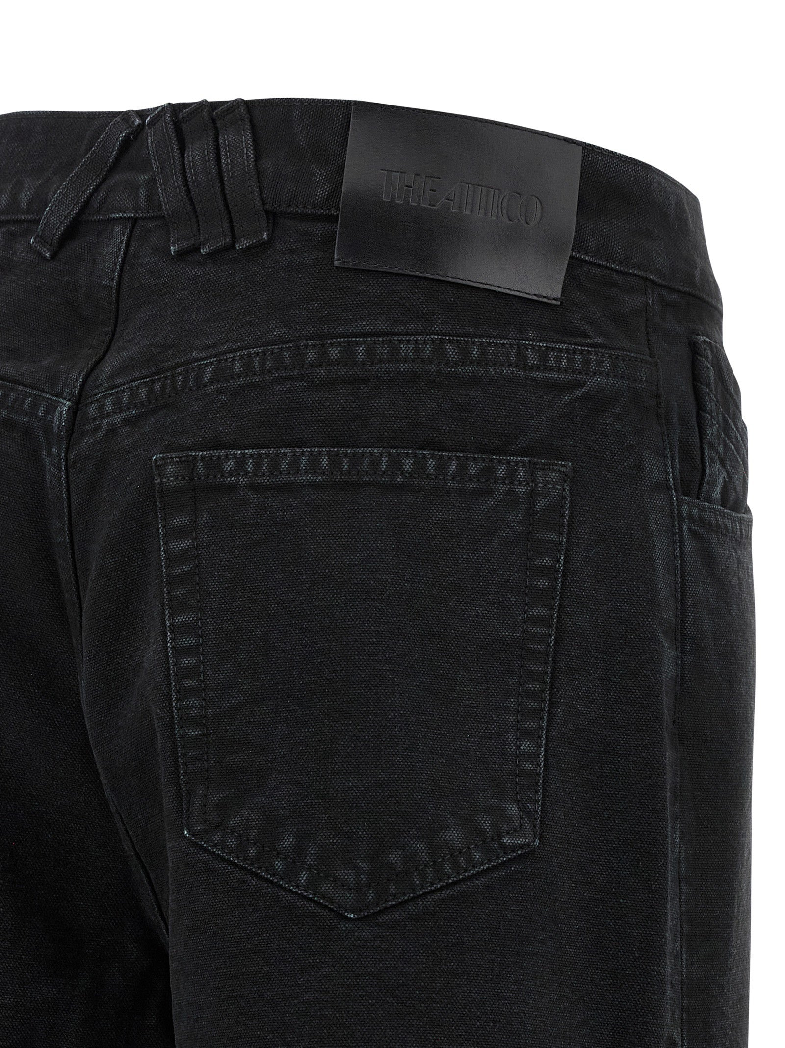 Cut-Out Jeans Black - 4