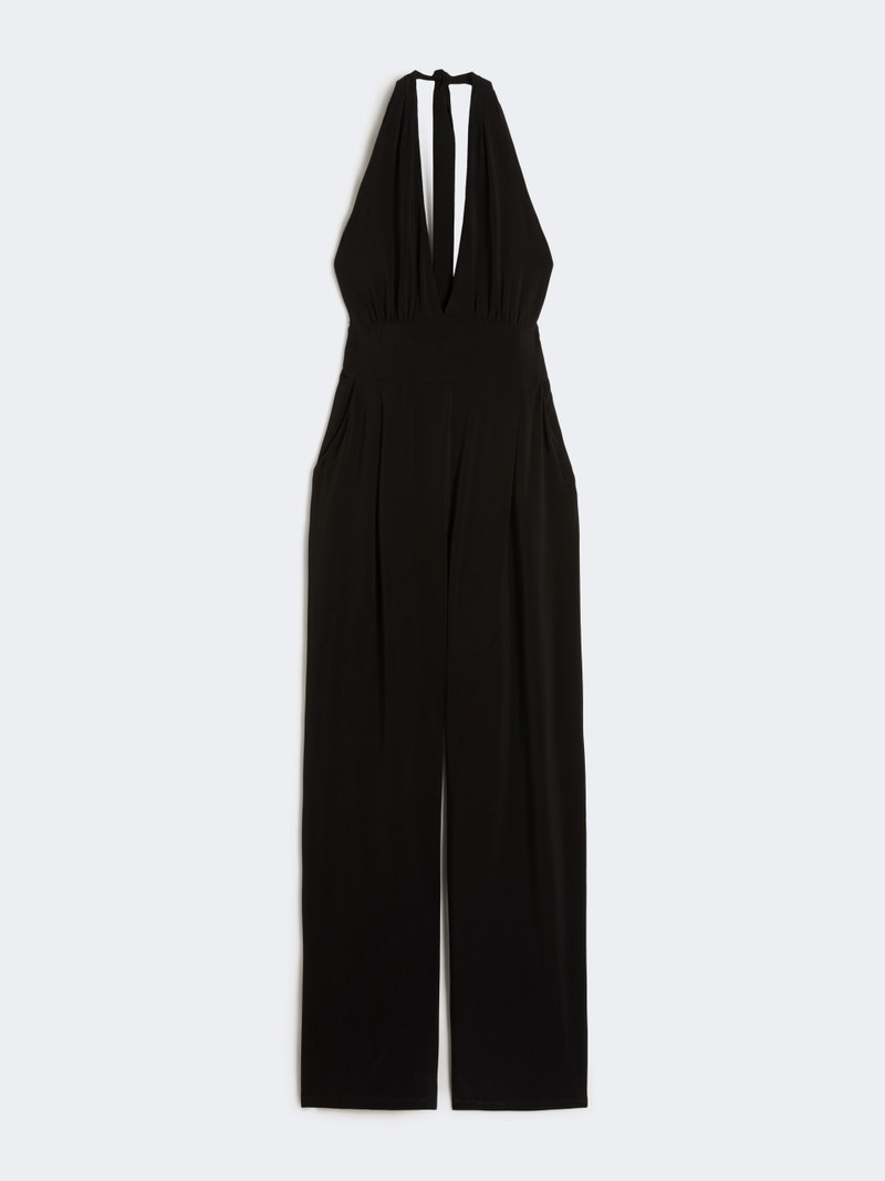 ACUME Stretch jersey jumpsuit - BLACK 1