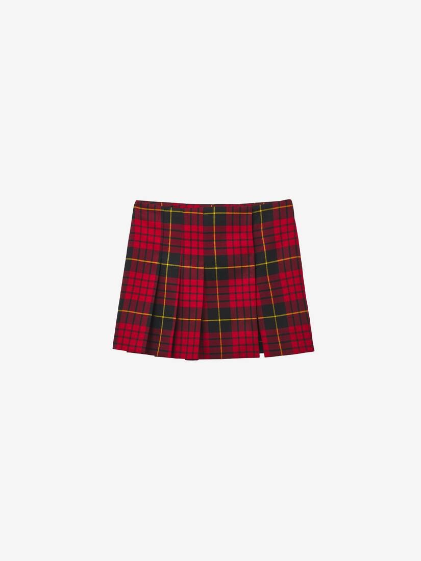 Tartan Mini Skirt - 2