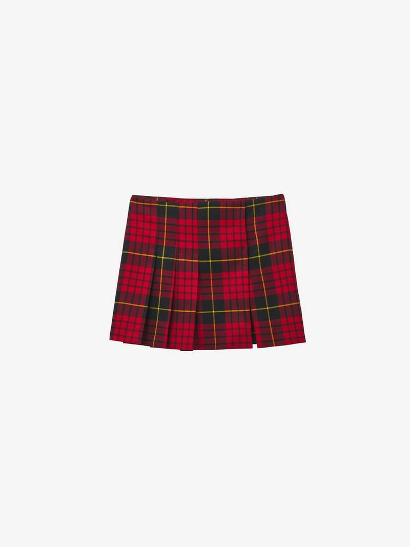 Alexander McQueen Tartan Mini Skirt outlook