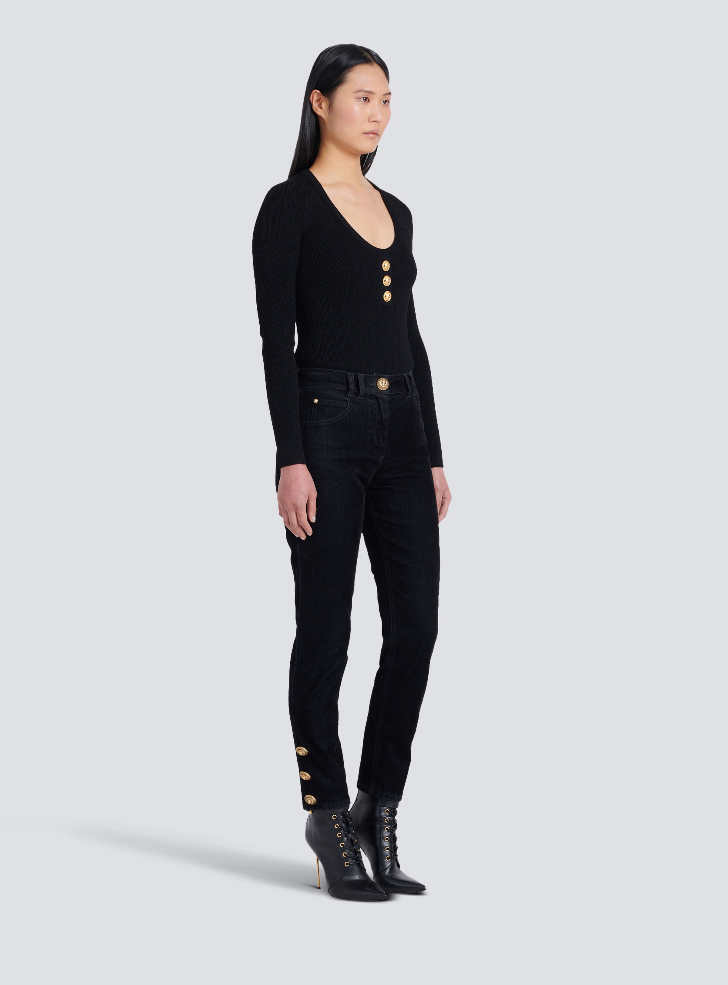 Slim cut jeans - 5