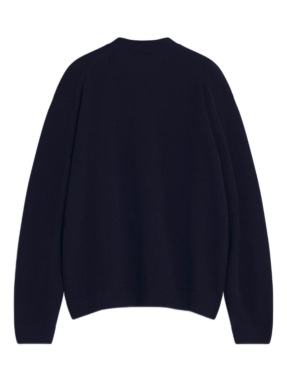 Fox Head-detail wool cardigan - 2