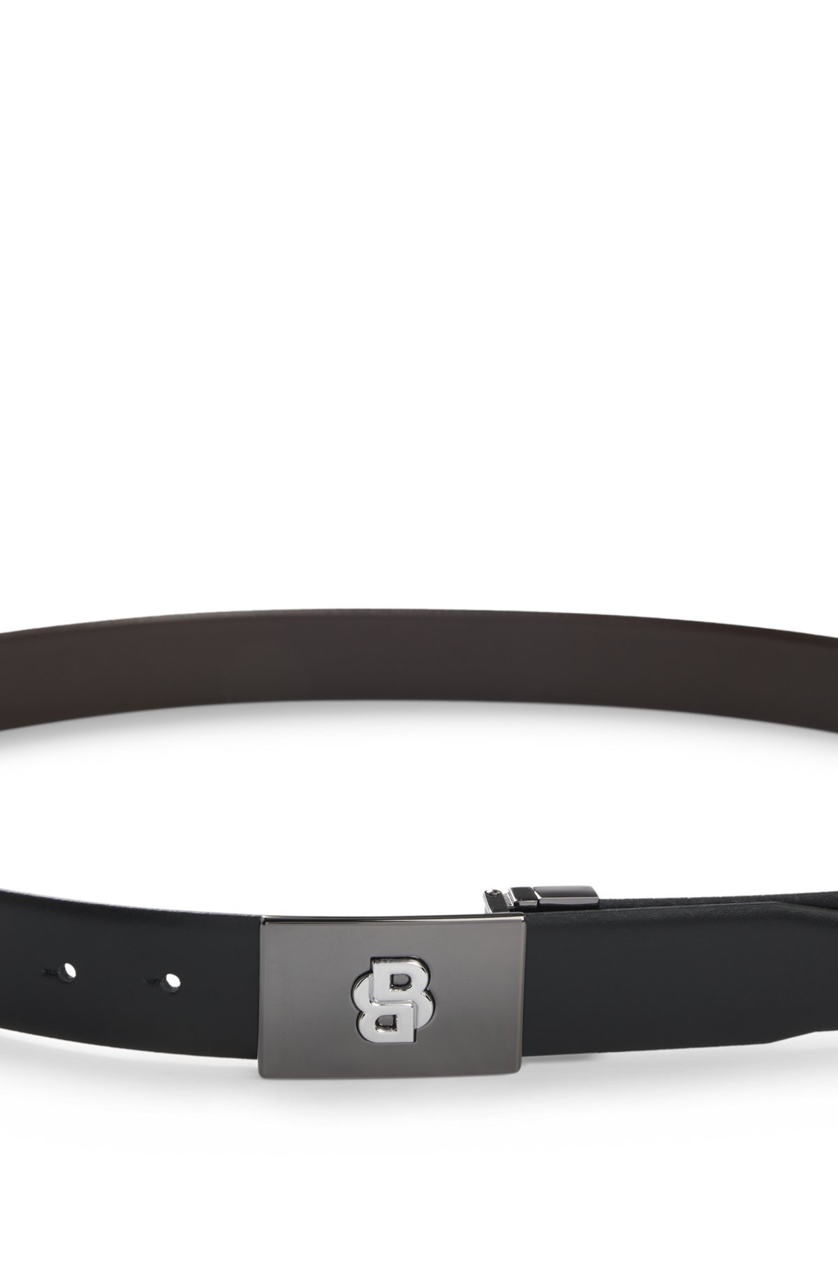 REVERSIBLE BELT IN ITALIAN LEATHER - 4