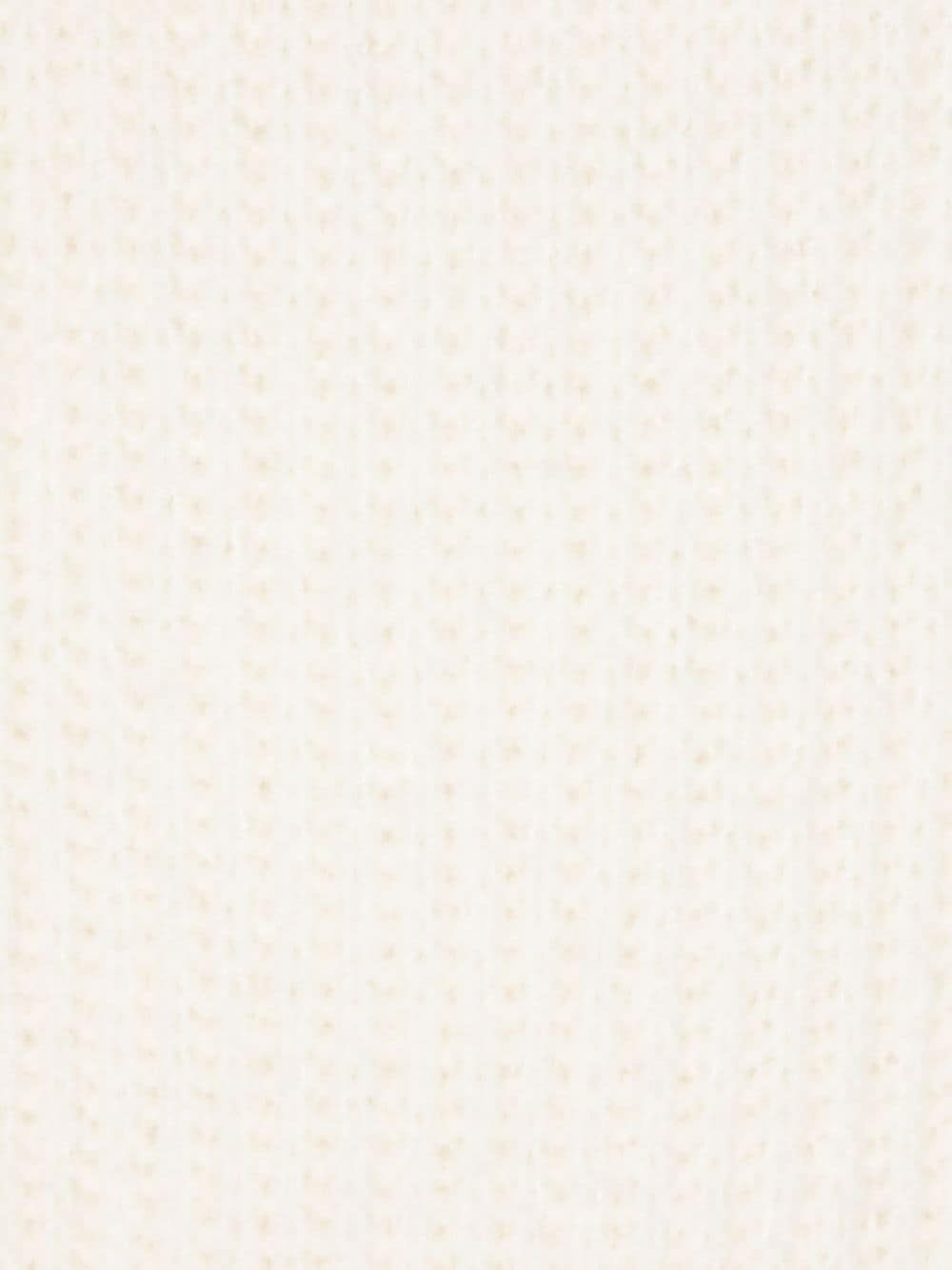 waffle-knit fringed scarf - 2