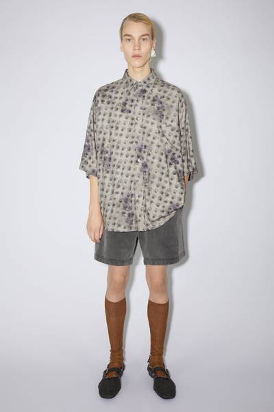 Acne Studios Cotton shorts - Faded black outlook