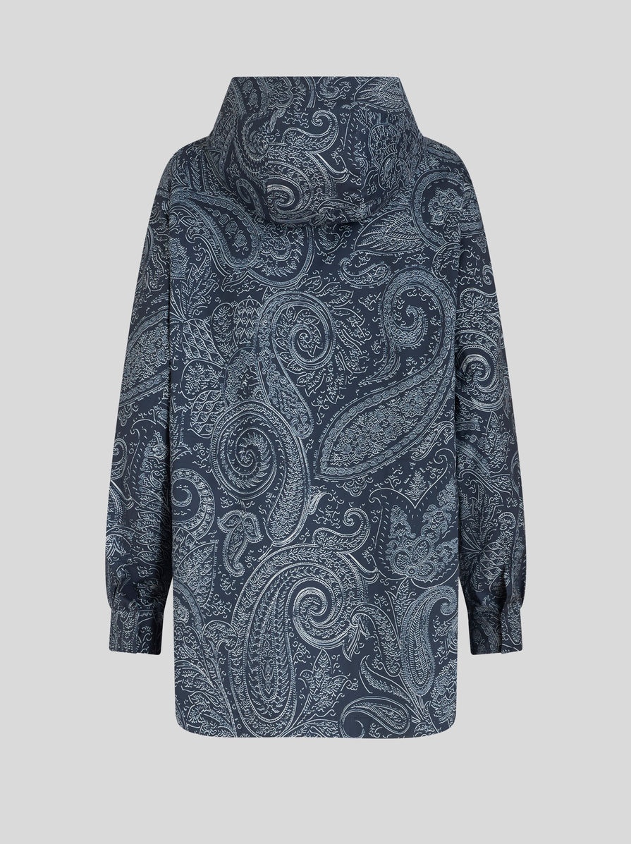 OUTERWEAR JACKET WITH PAISLEY PRINT - 2