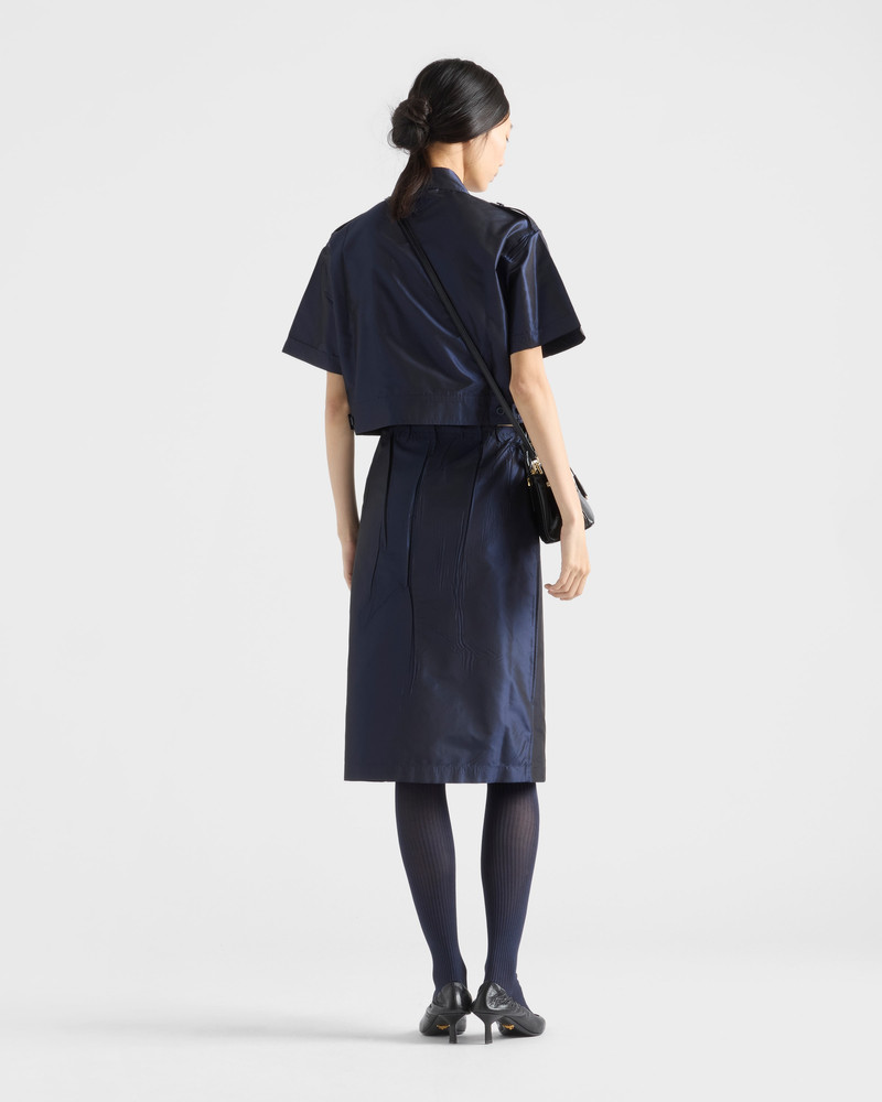 Taffeta midi-skirt 5