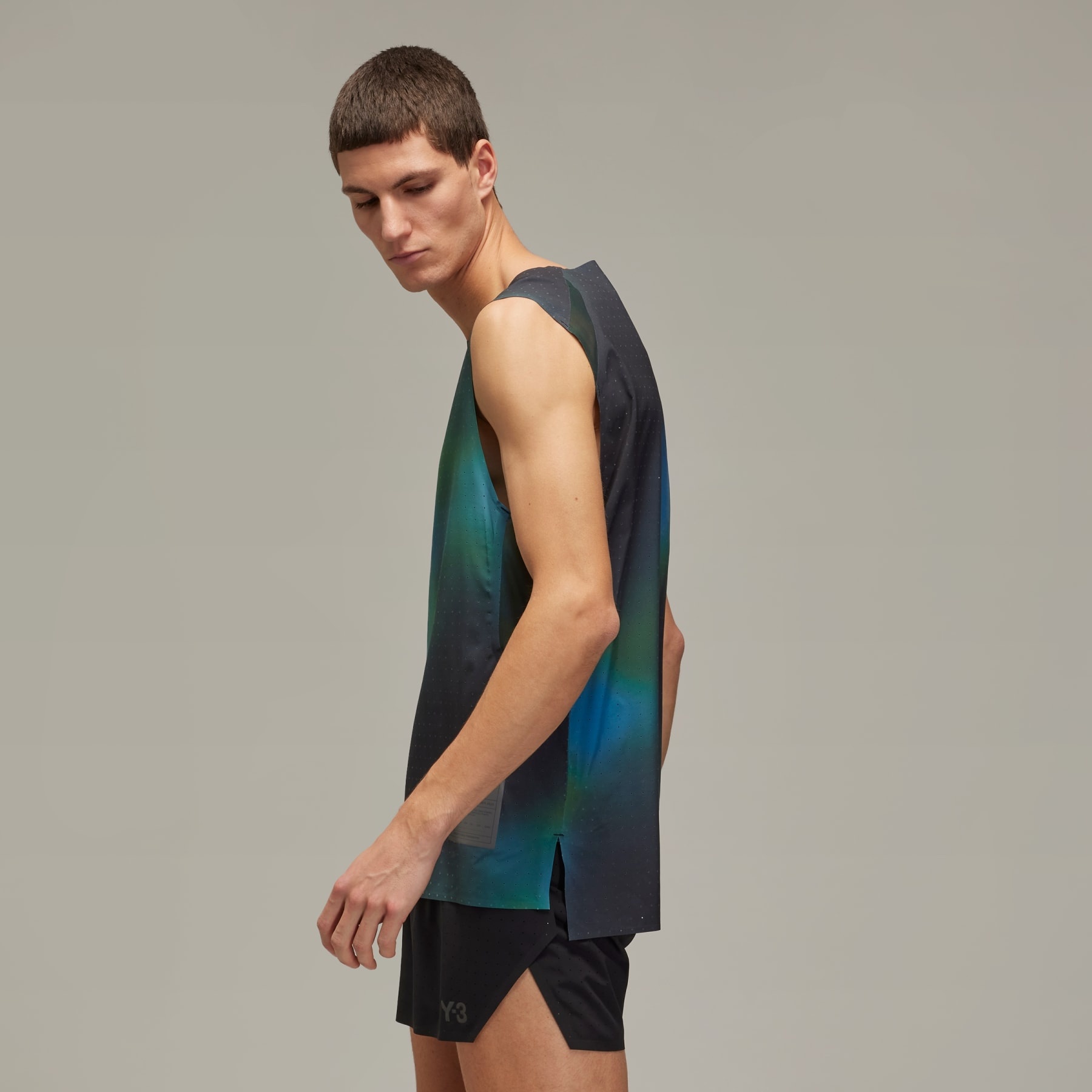 Y-3 Allover Print Running Tank Top - 4