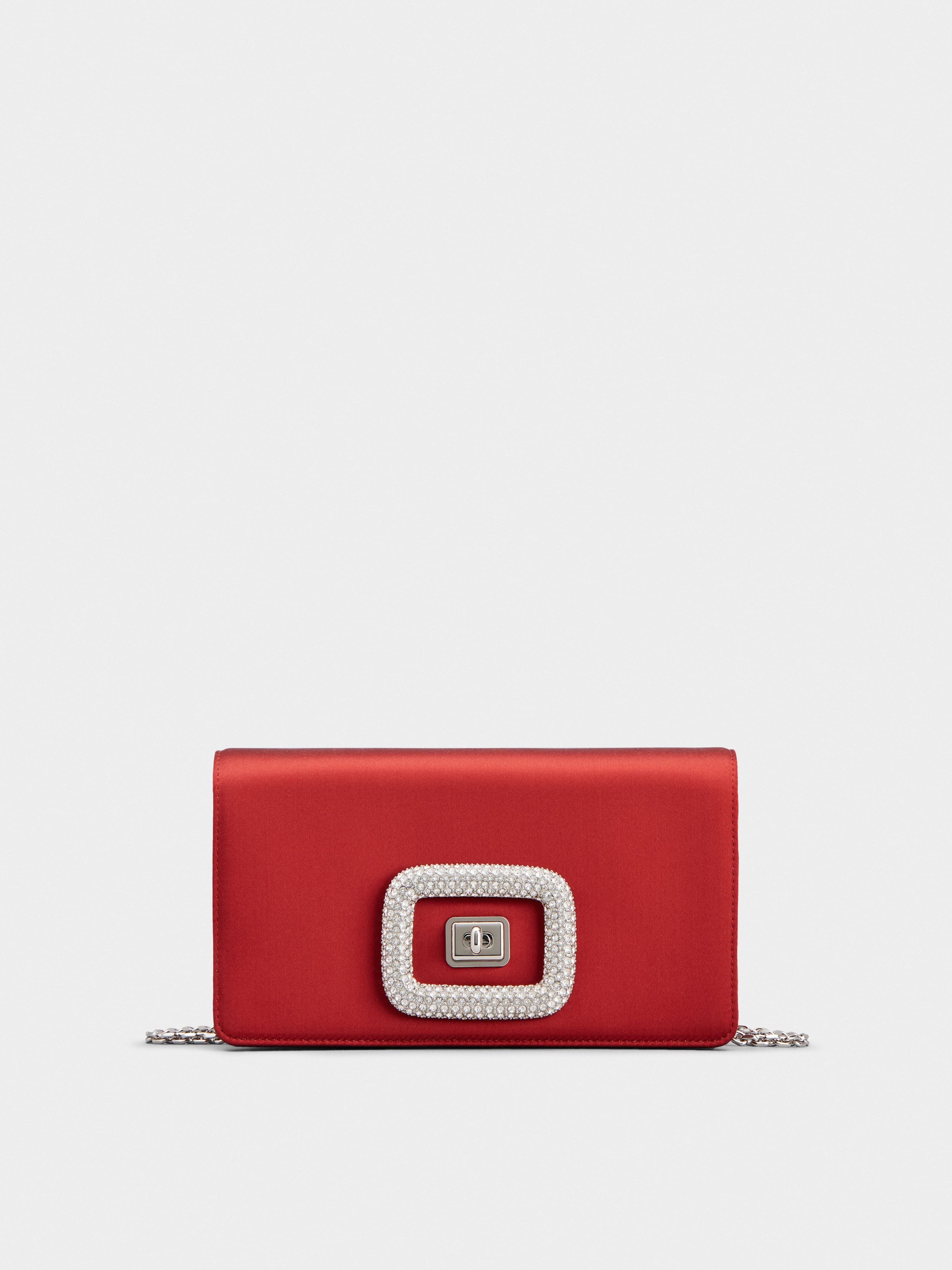 Viv' Choc Jewel Mini Bag in Satin - 1