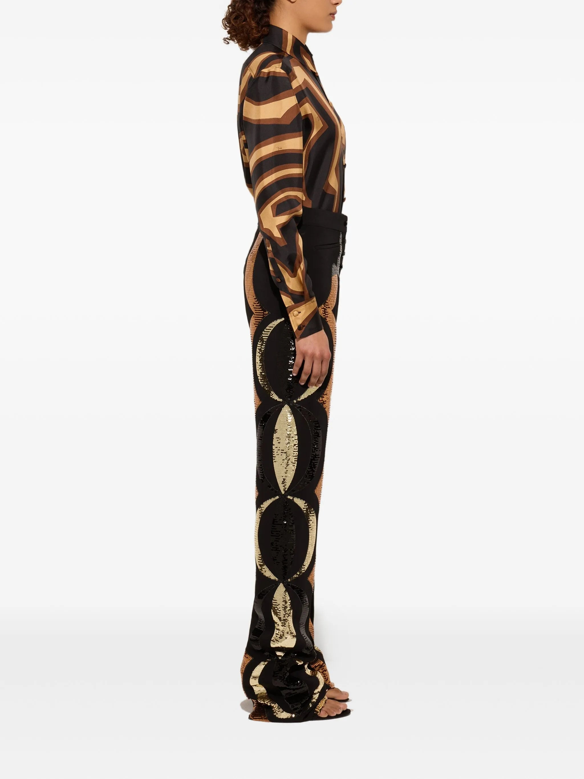 Pucci Labirinto-print Silk Shirt - 4