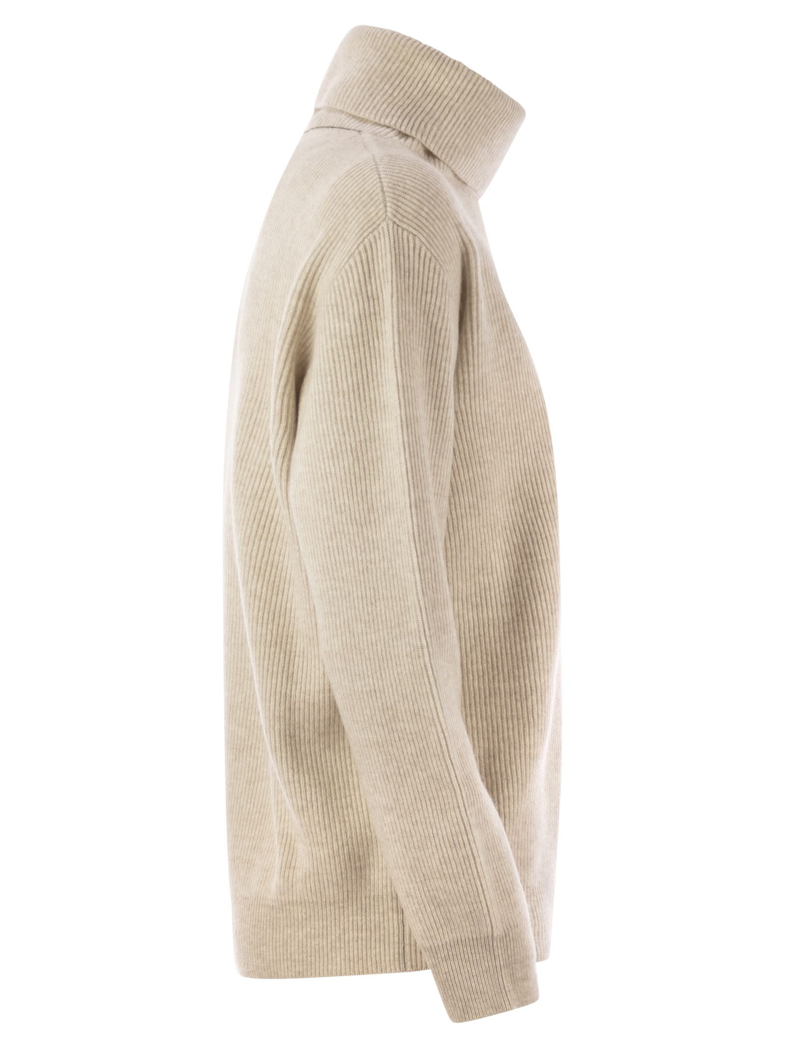 Brunello Cucinelli Women Cashmere Turtleneck Sweater - 3