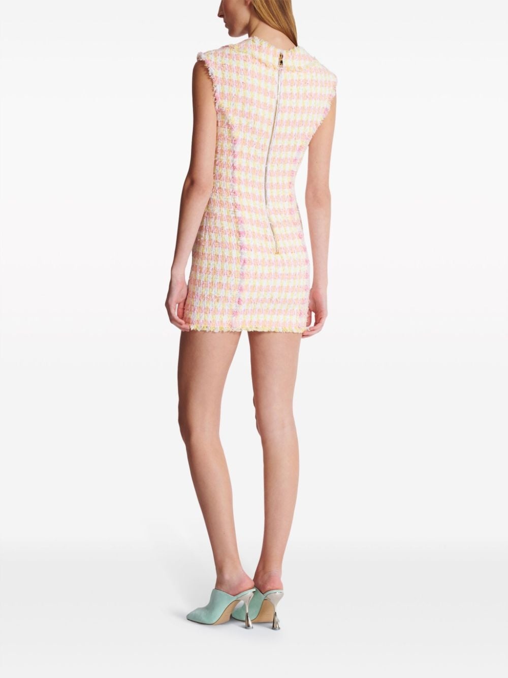 Miami tweed mini dress - 4