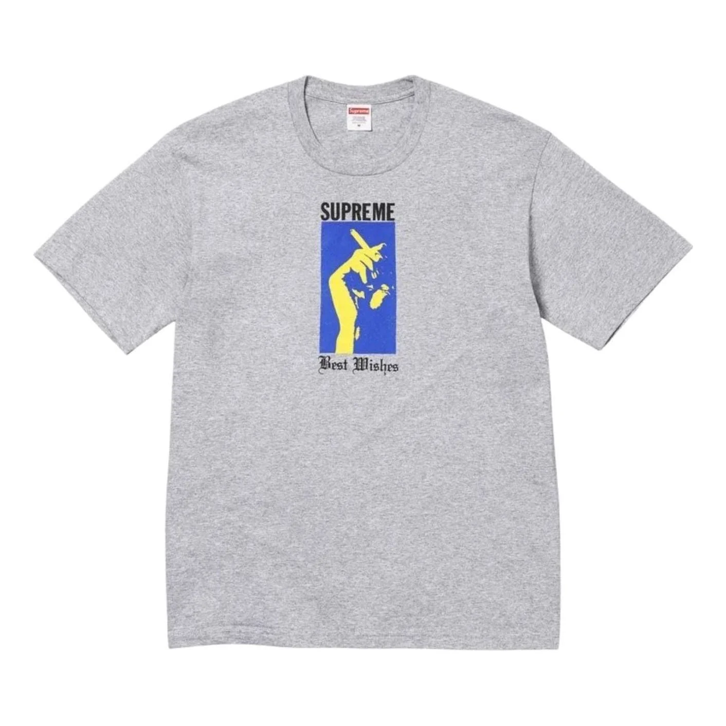 Supreme SS26 Wish T-Shirt 'Heather Grey' SUP-SS26-350-GRY - 1