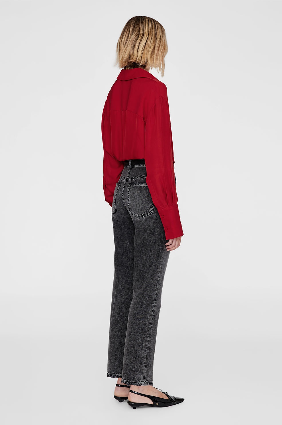 Bridget Shirt - Scarlet Red - 3
