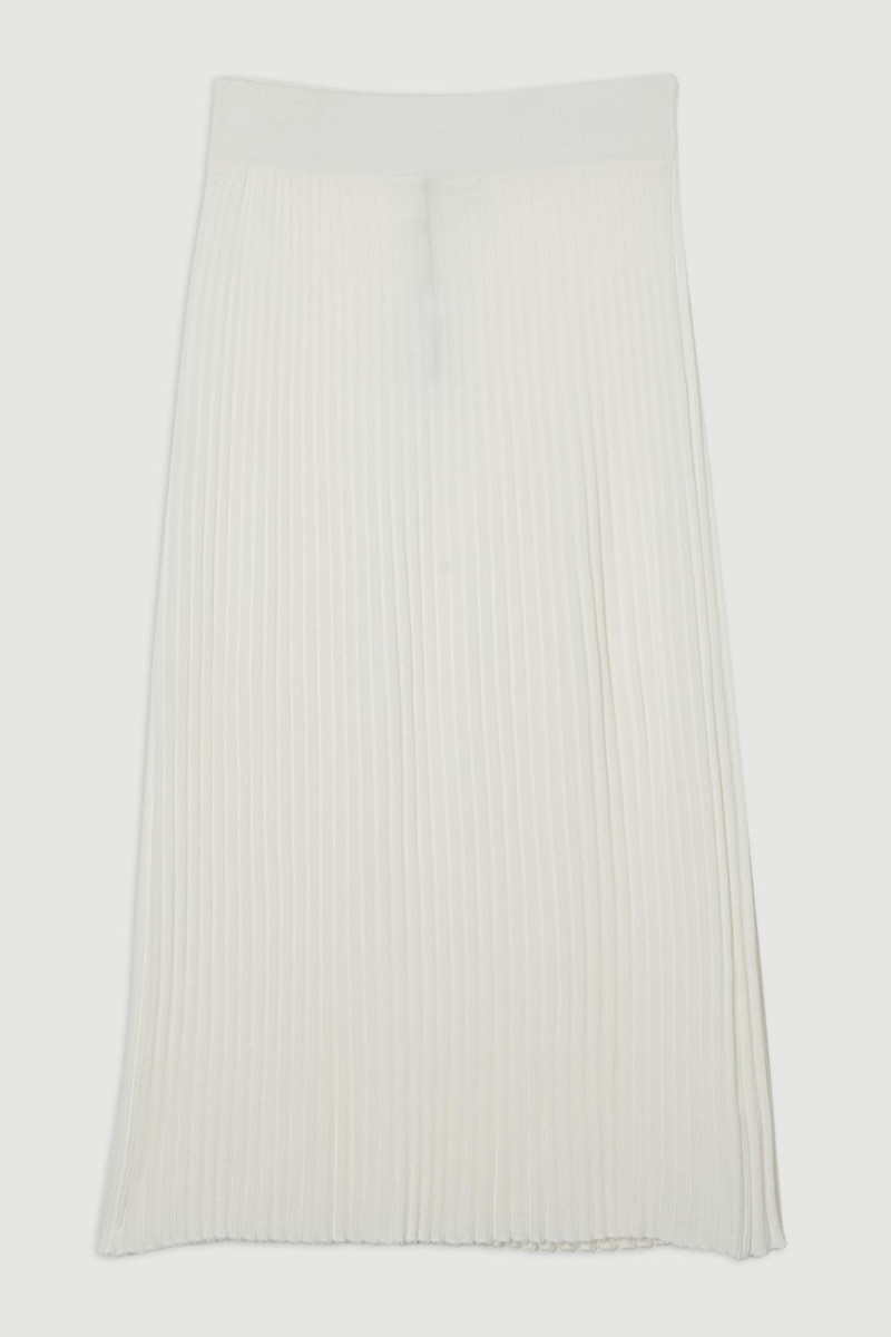 Pleated Rib Knitted Skirt 4