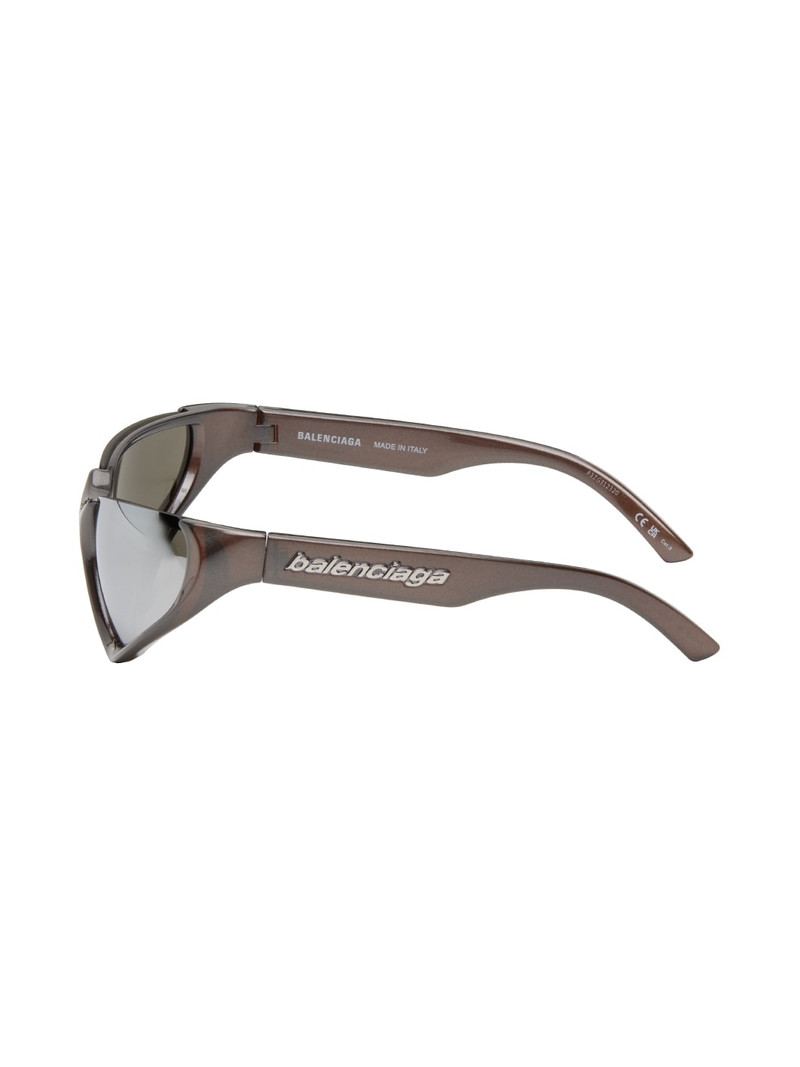 Silver Wraparound Sunglasses 3