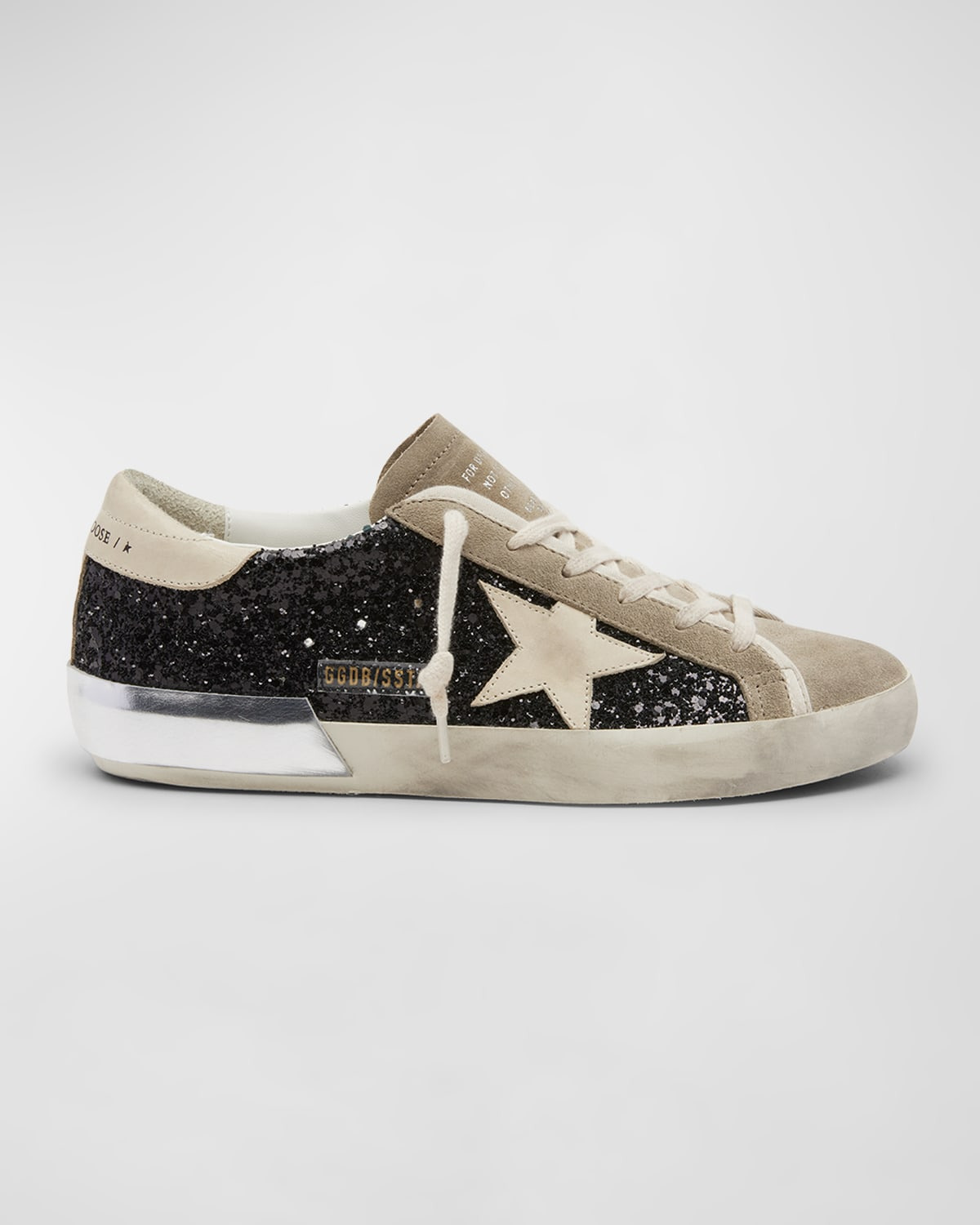 Superstar Glitter Low-Top Sneakers - 1