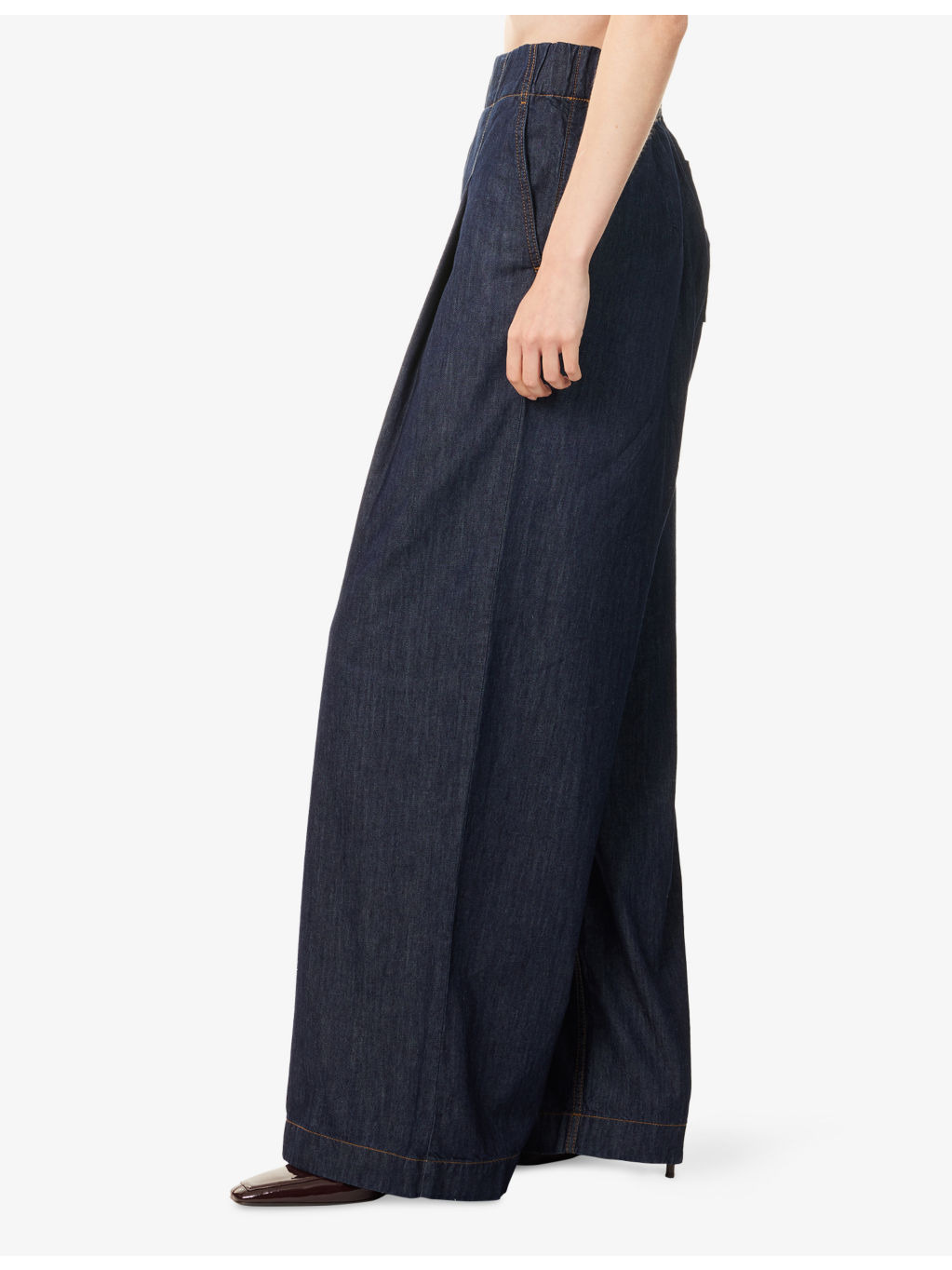 Pila Wide-Leg Denim Trousers - 3