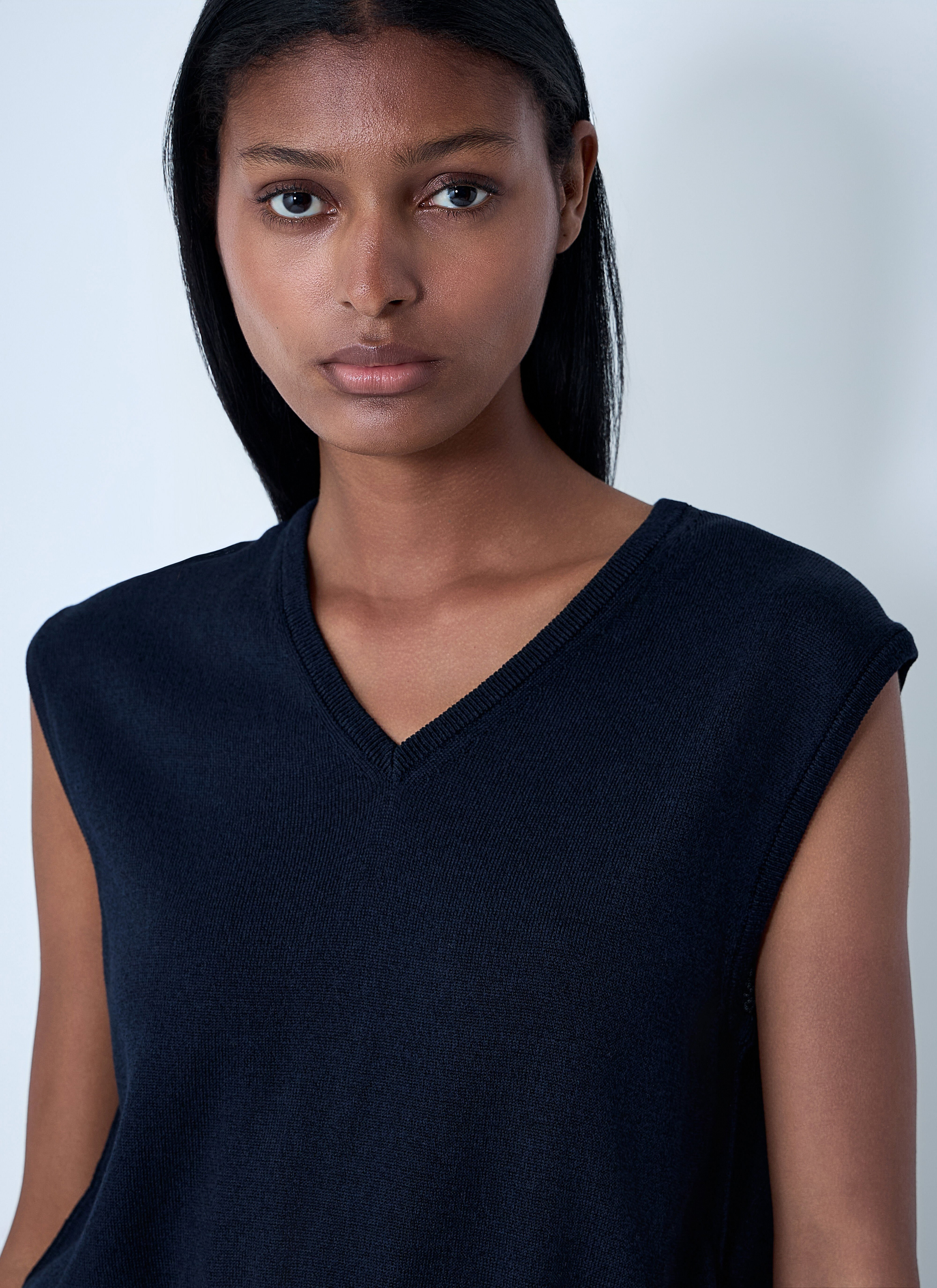 Cotton-And-Viscose Twinset - 5