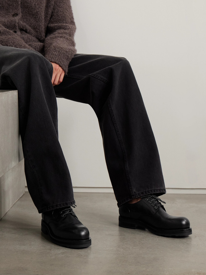 The Row Leather Derby Shoes outlook