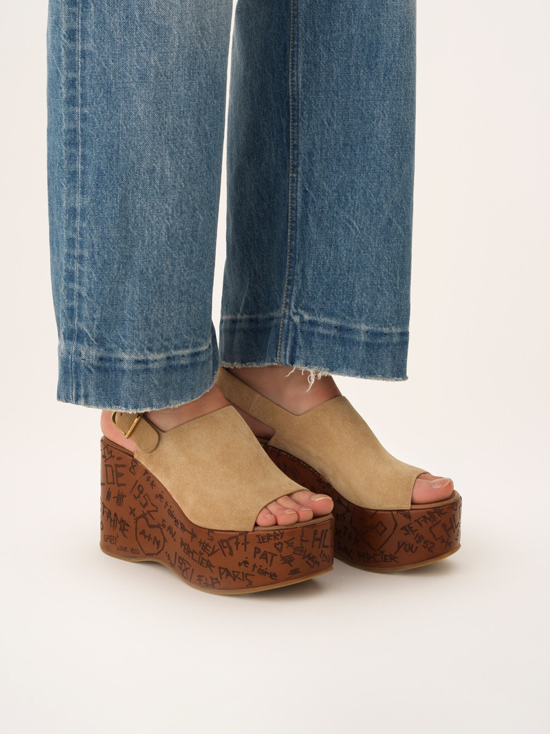 Chloé MAXIME WEDGE SANDAL outlook