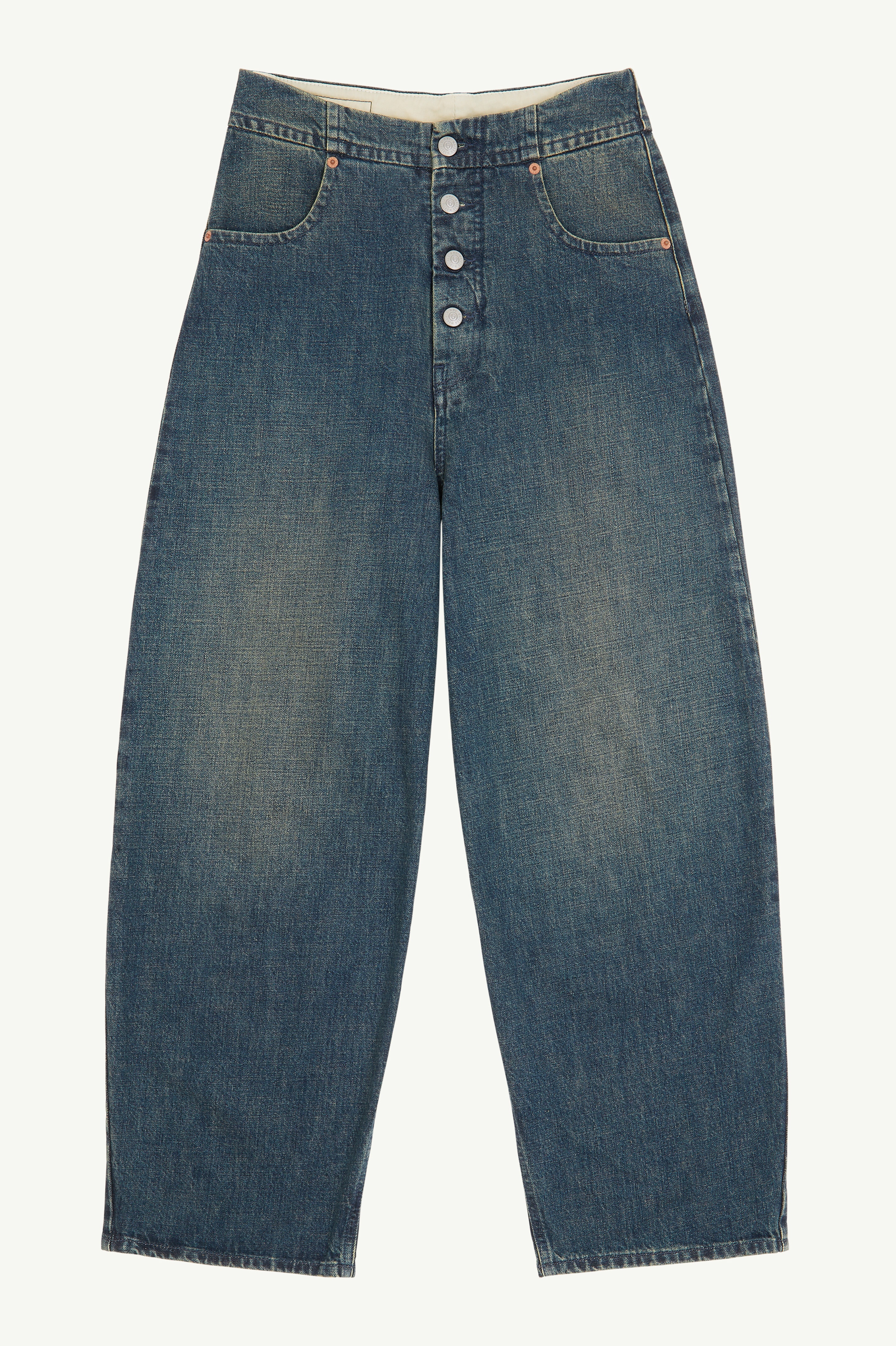 Blue Denim Trousers - 1