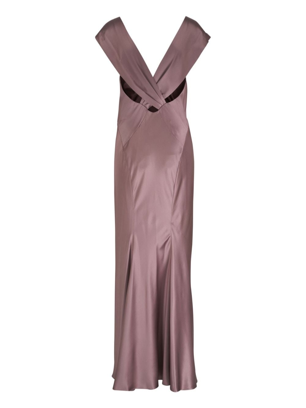 silk maxi dress - 2