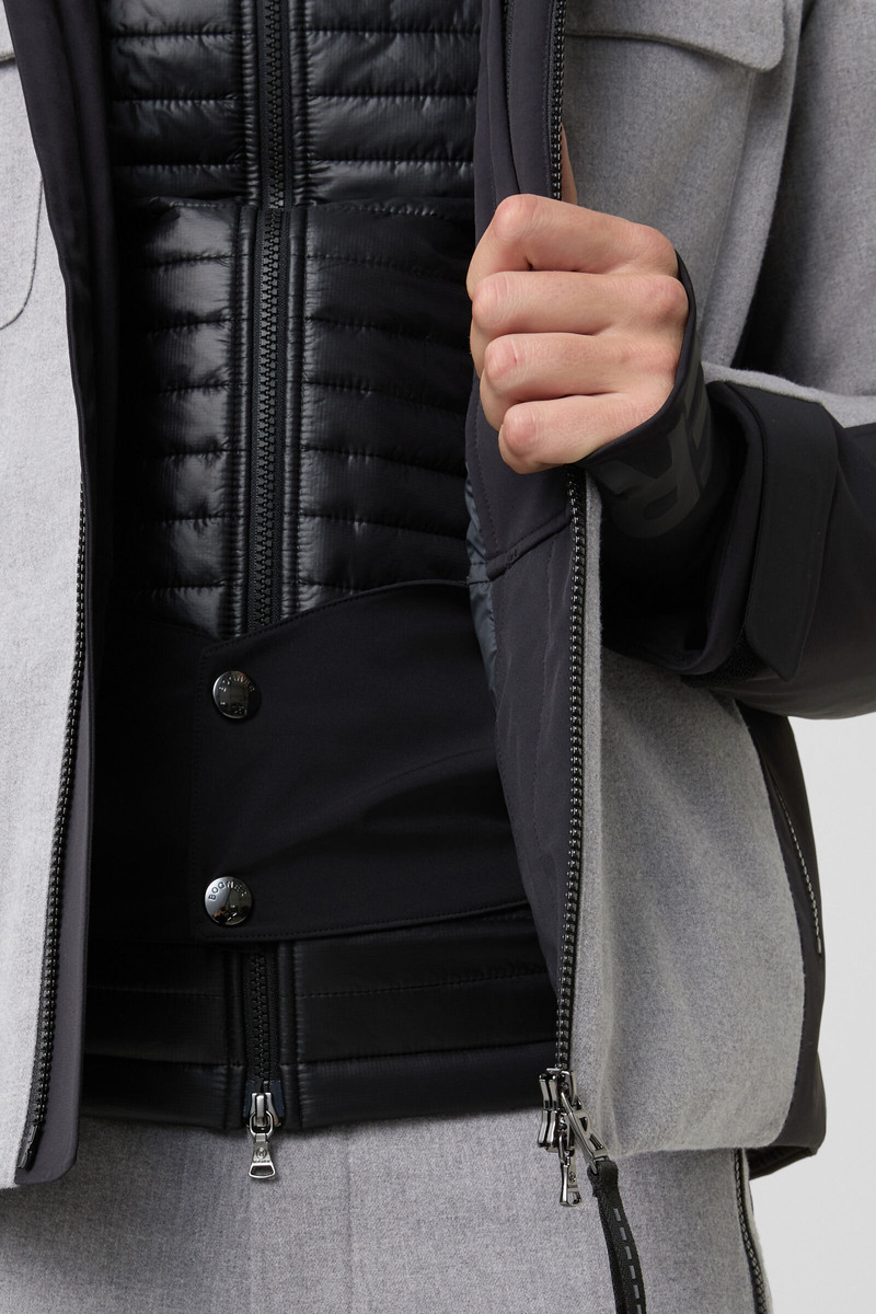 Cobeyn down ski jacket in Gray/black 8