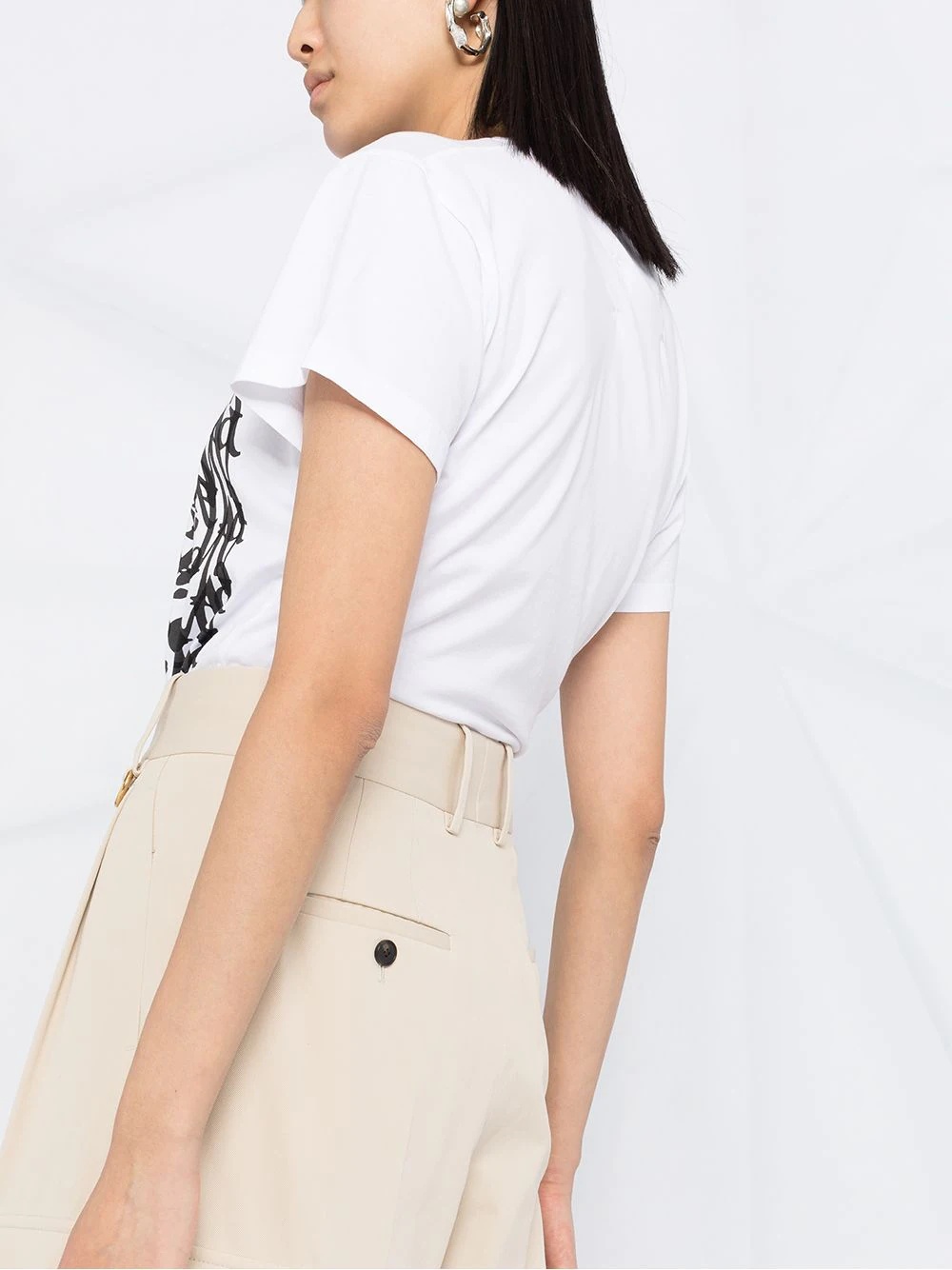 cargo-style straight-leg trousers - 3
