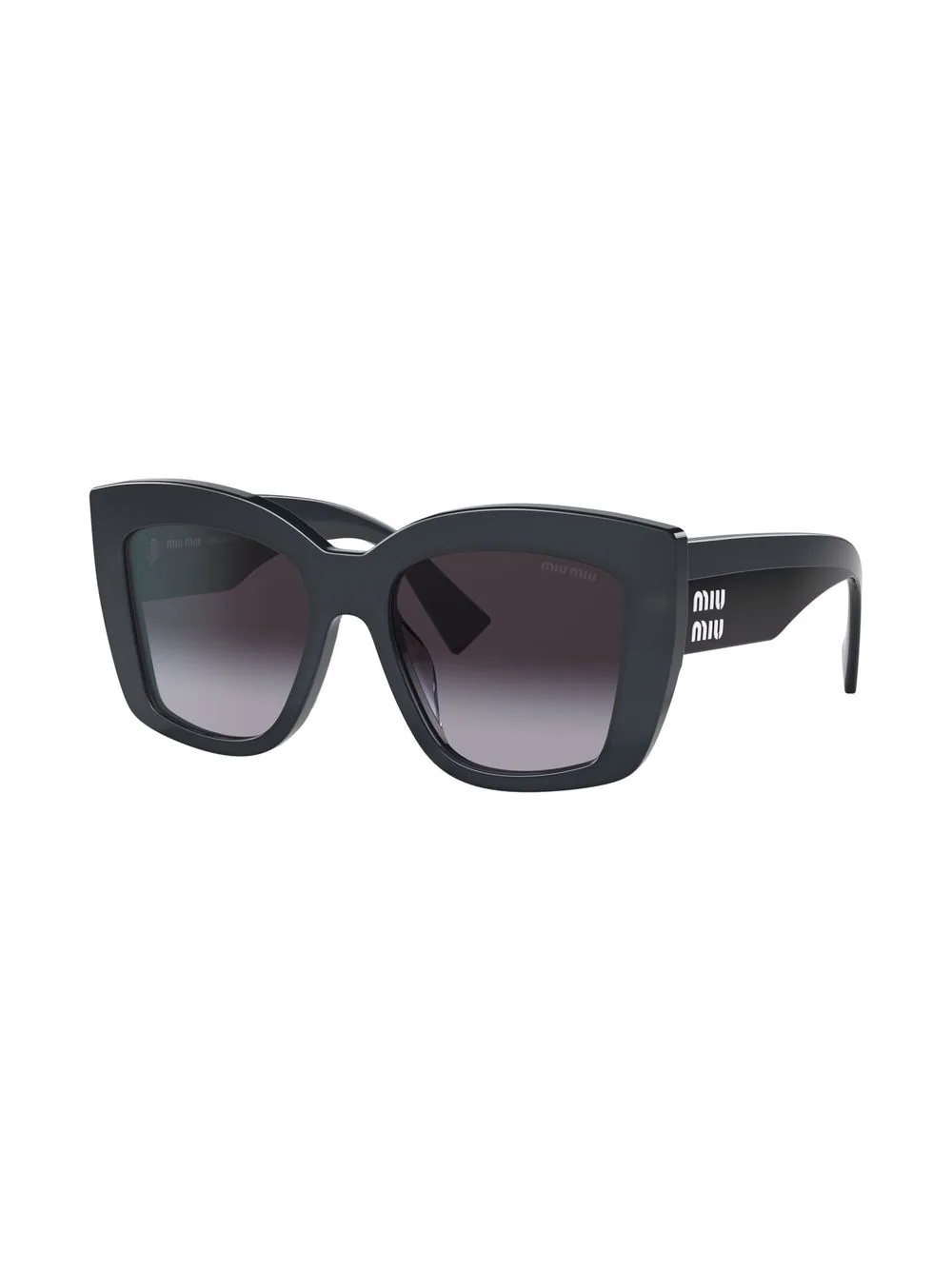 gradient oversize-frame sunglasses - 2