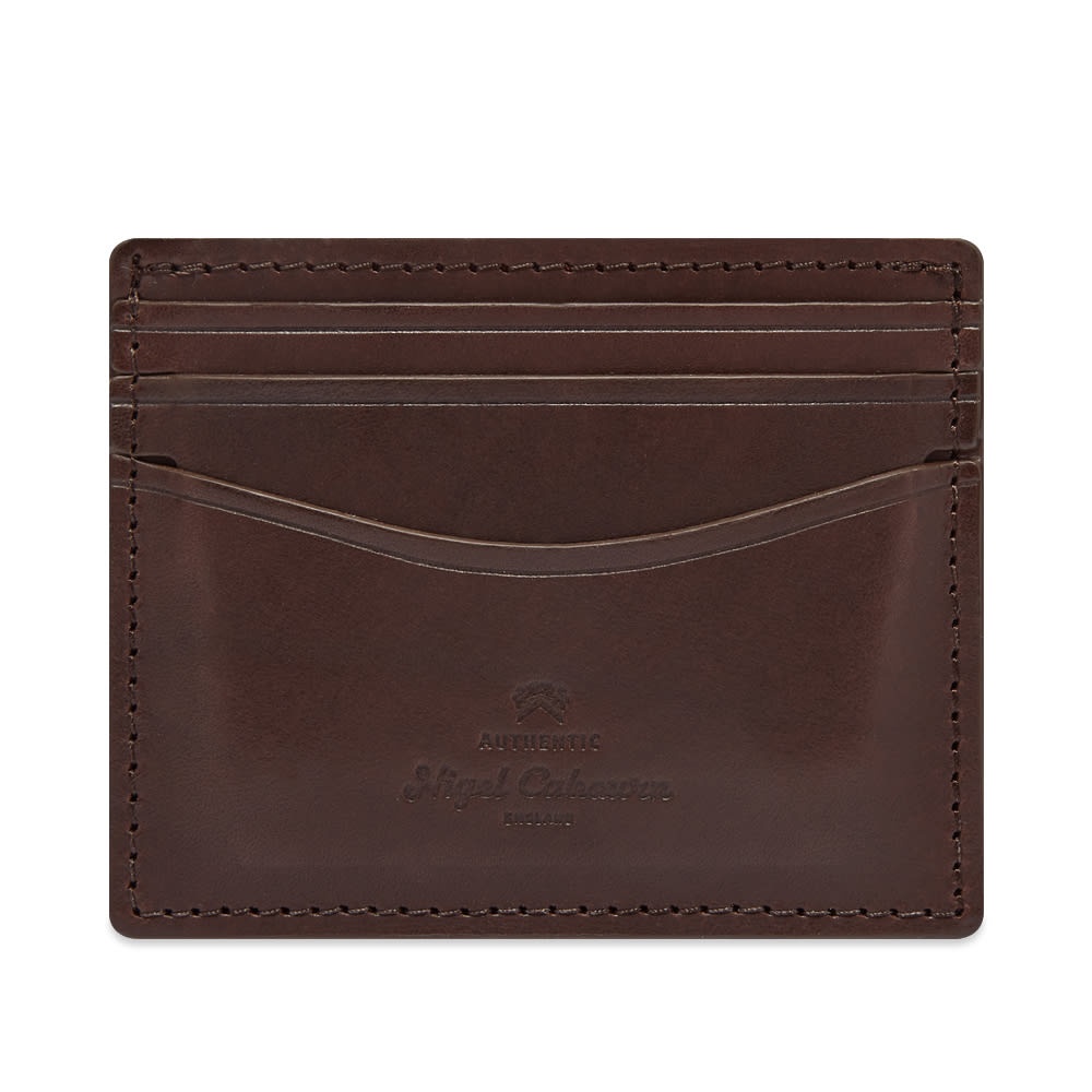 Nigel Cabourn Leather Card Holder - 1