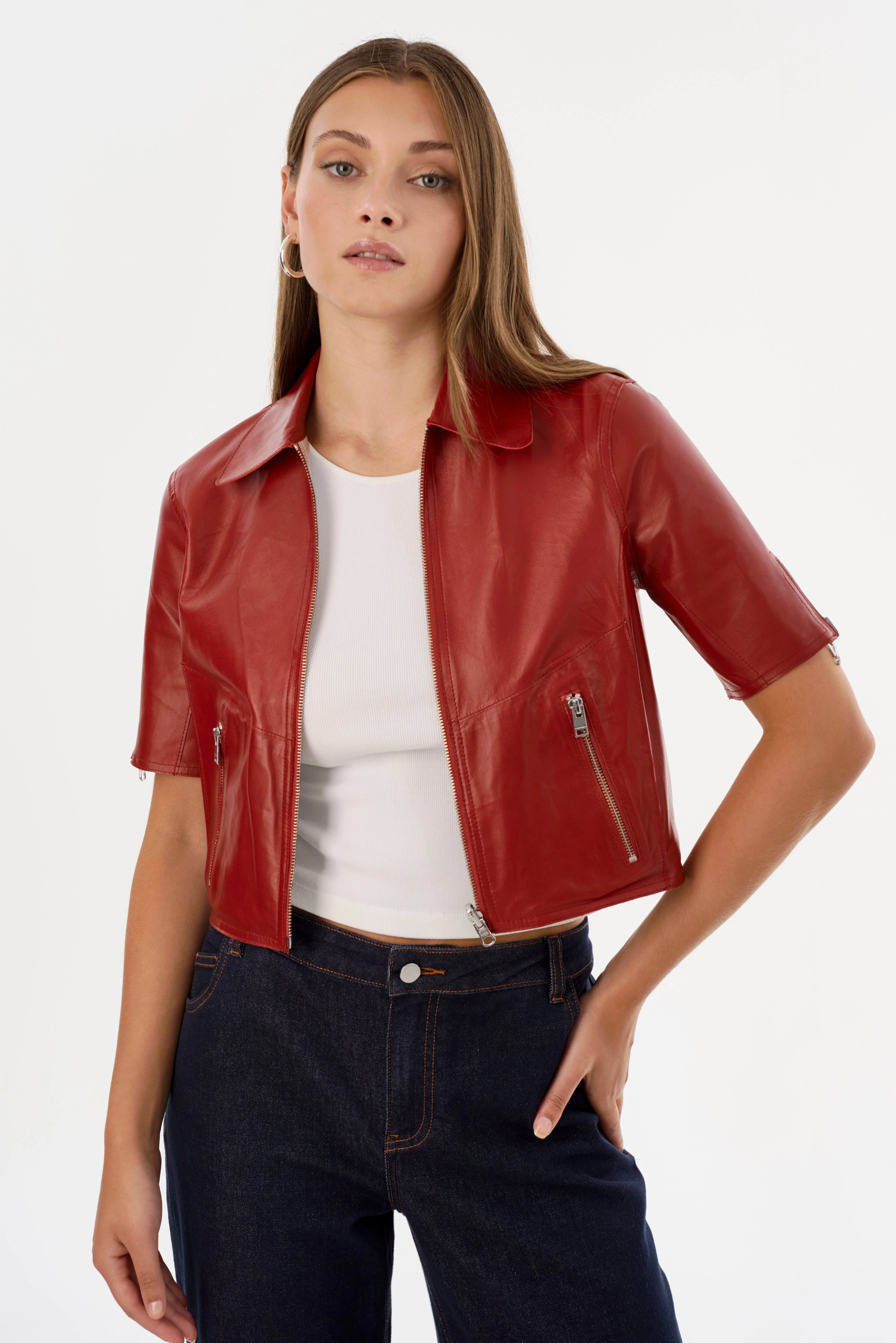 SEVANA | Reversible Leather Jacket - 1