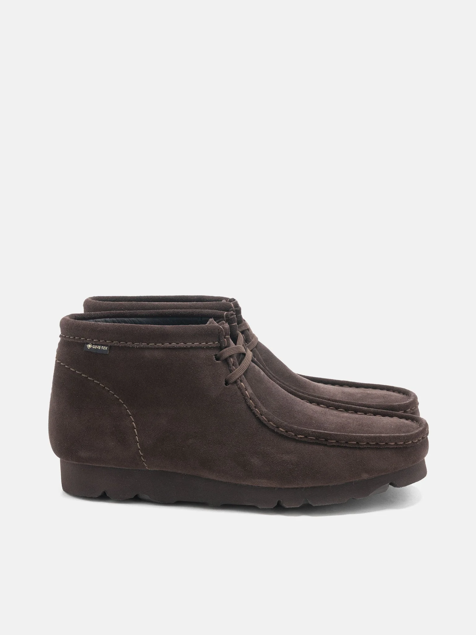 Wallabee Boot Gtx Dark Brown Suede - 1