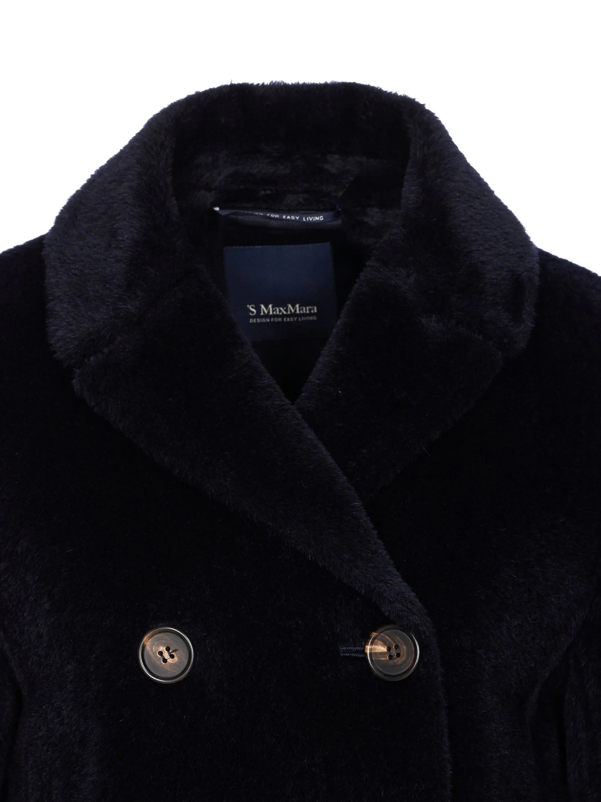 's Max Mara Faux-fur Double-breasted Jacket - 2