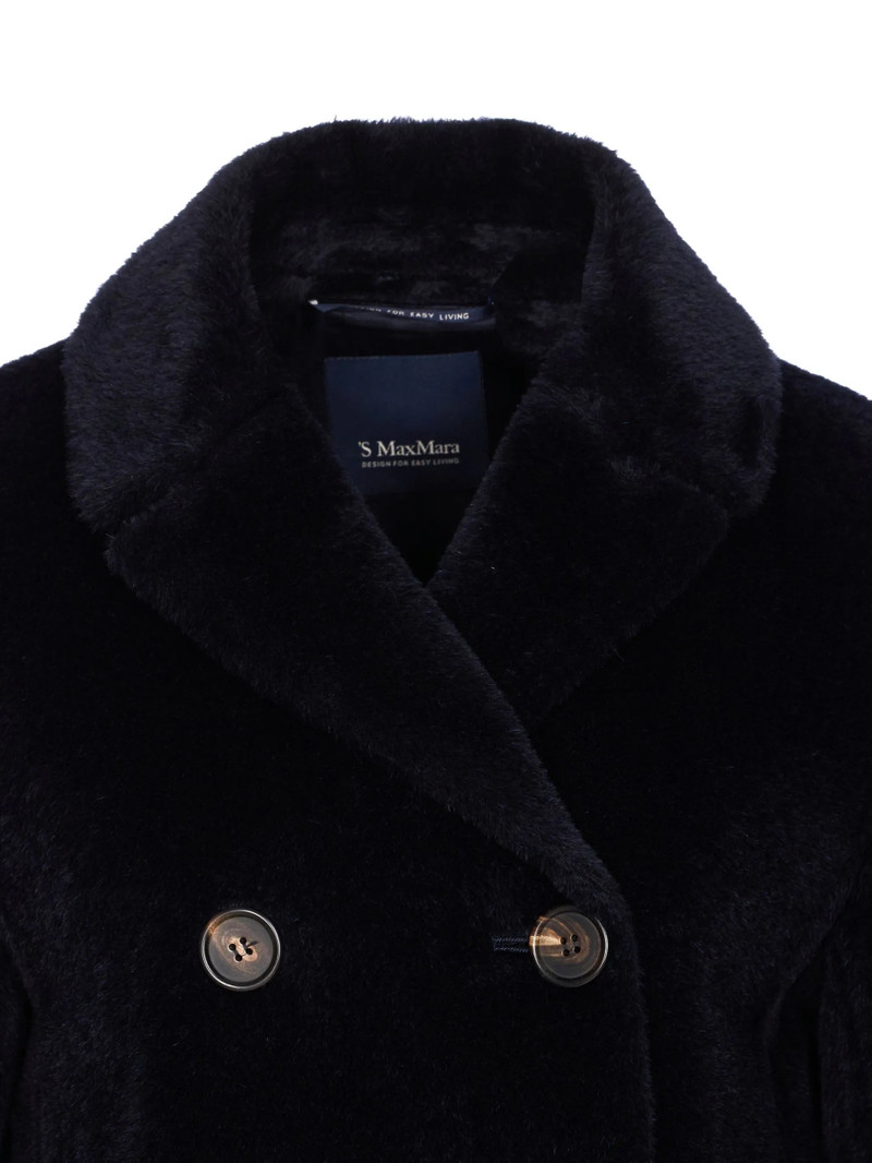 'S Max Mara 's Max Mara Faux-fur Double-breasted Jacket outlook