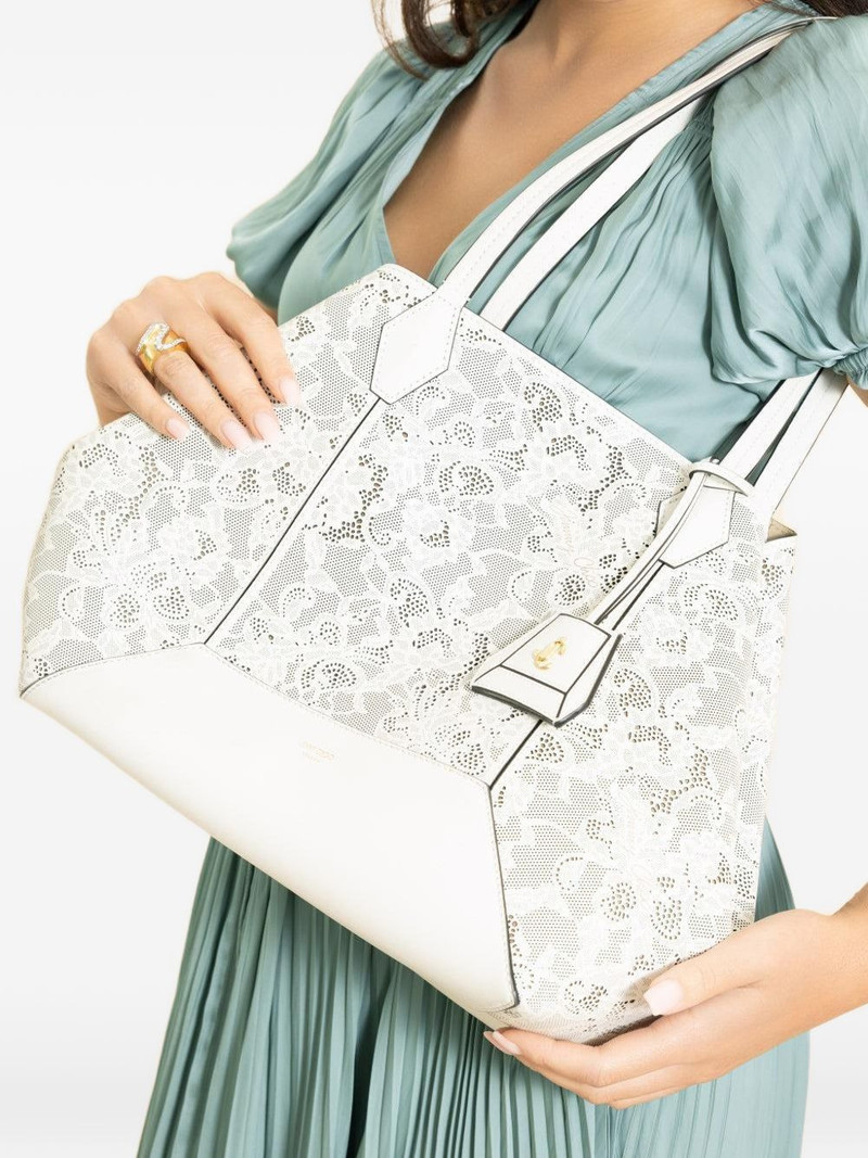 JIMMY CHOO medium Diamon tote bag outlook