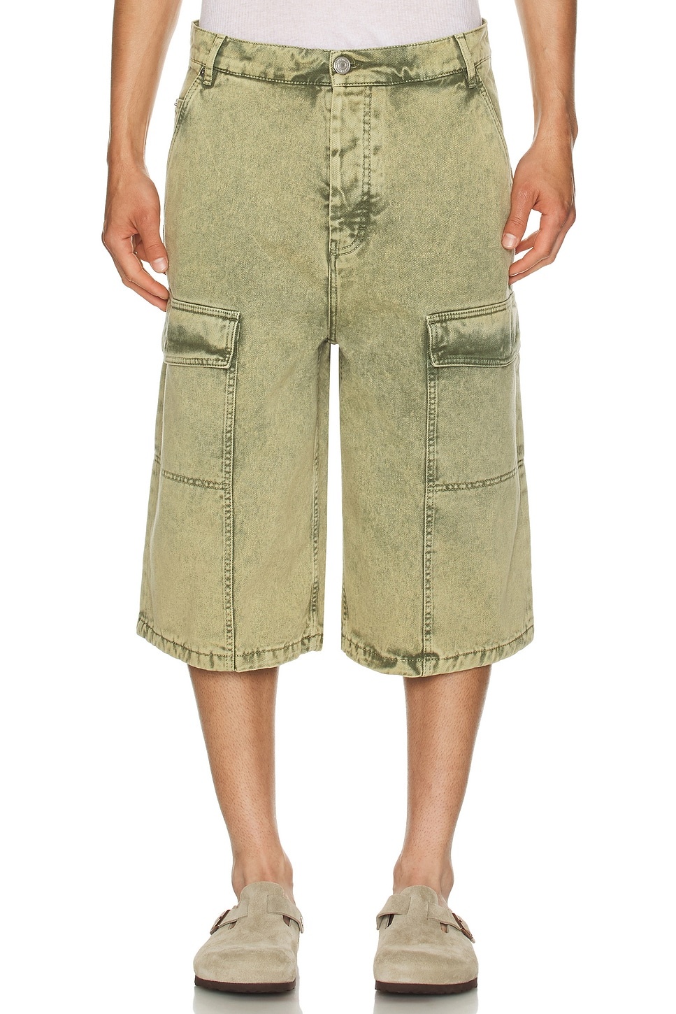Wide Fit Cargo Bermuda - 4