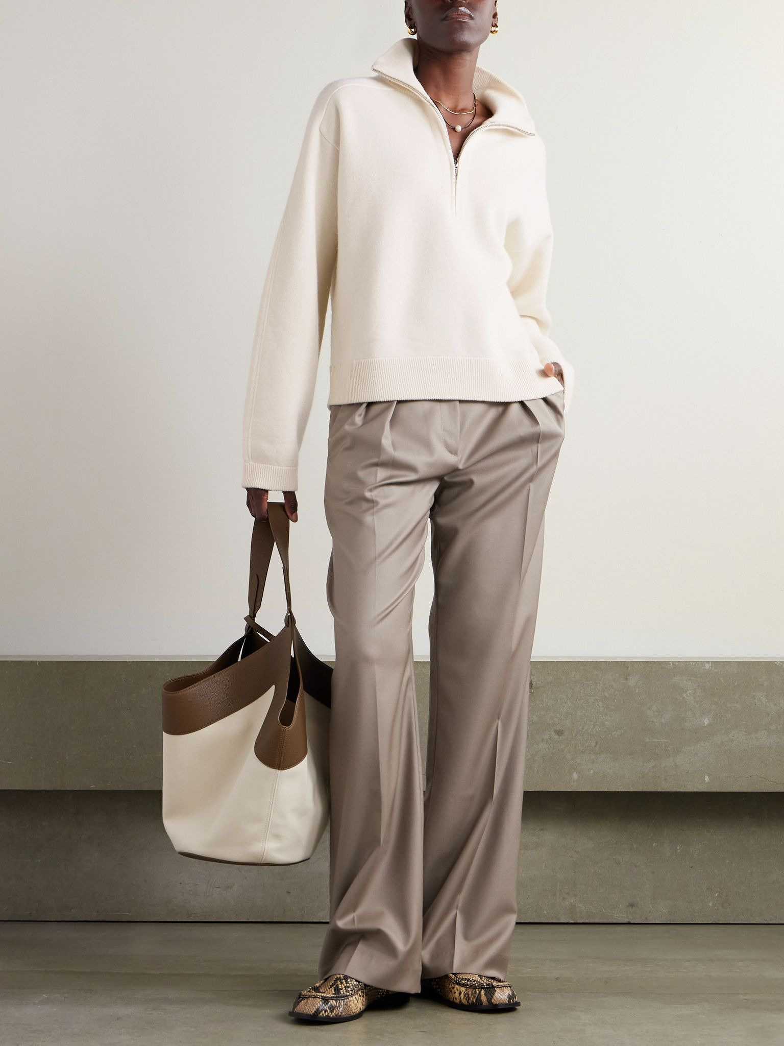 Dries cashmere sweater Ivory - 2