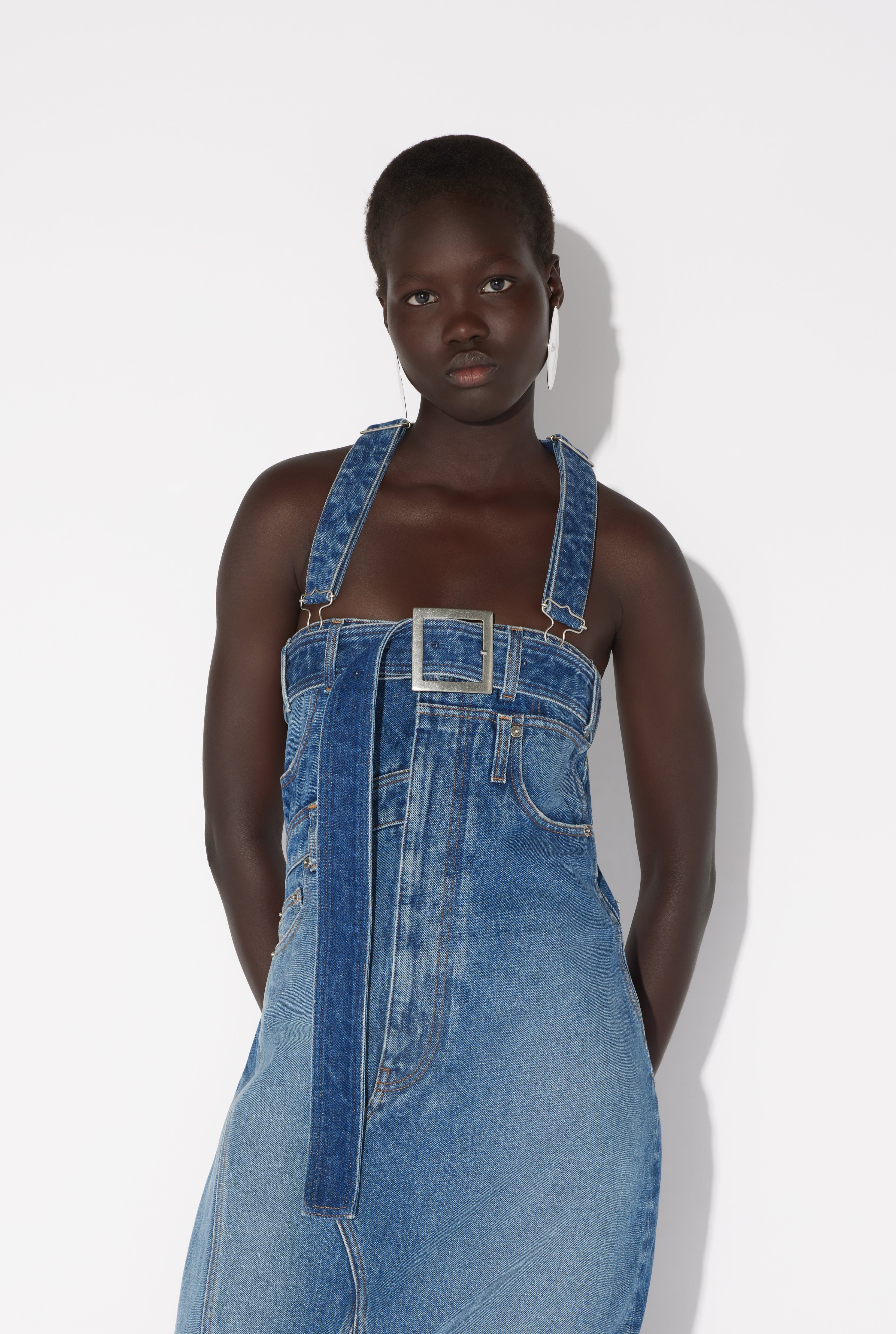 Jean Paul Gaultier THE DENIM OVERALL DRESS | REVERSIBLE