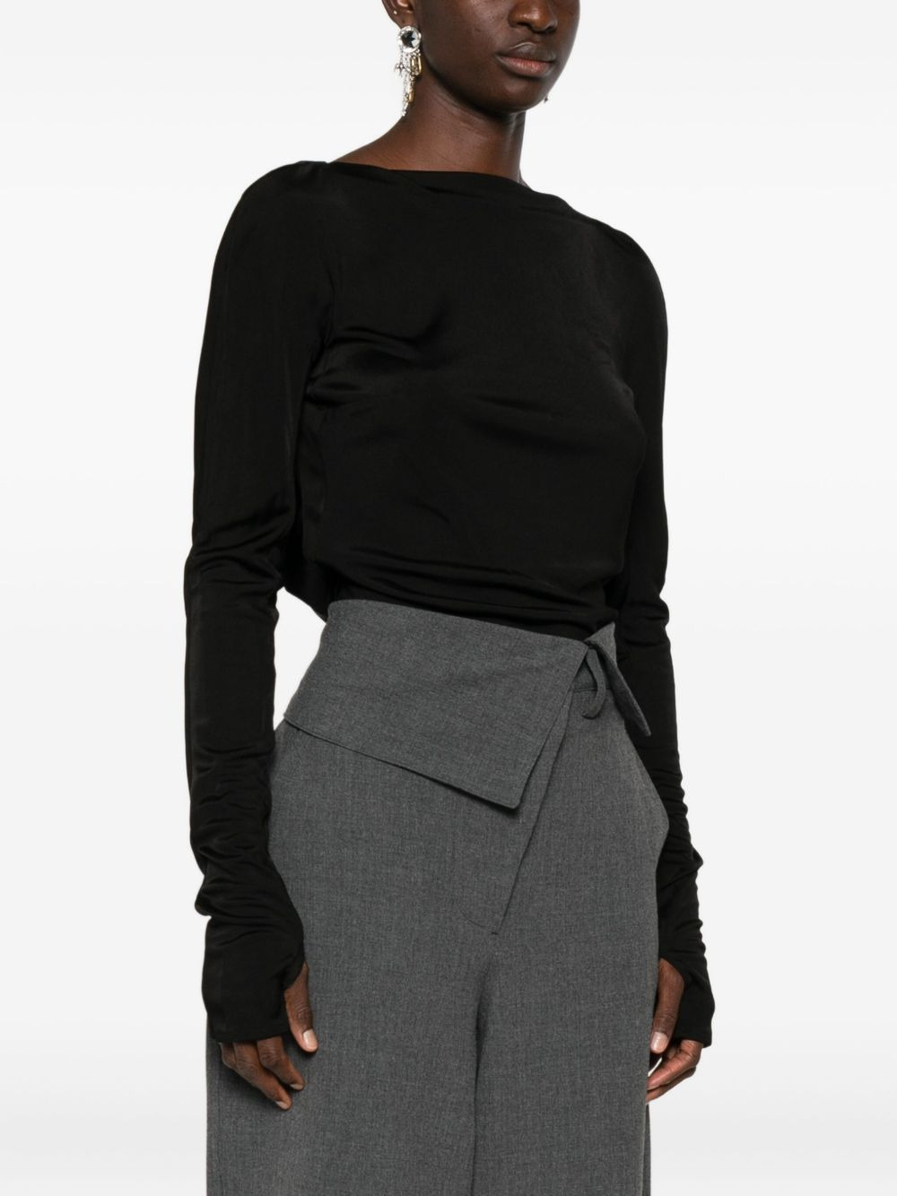 long-sleeve bodysuit - 3