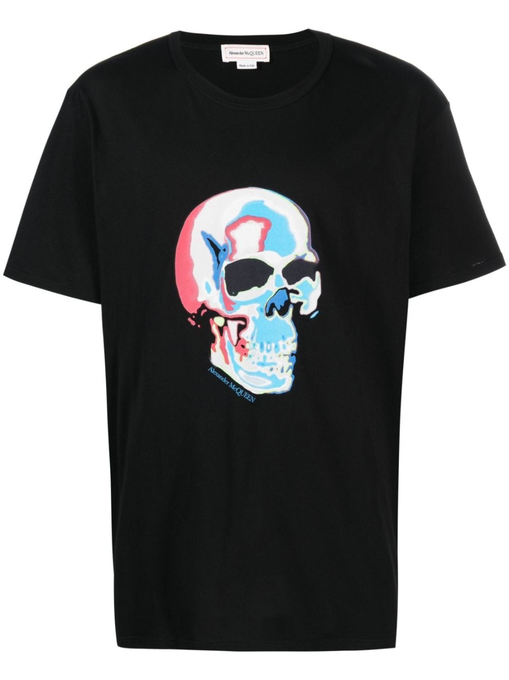 Alexander McQueen skull-graphic cotton T-shirt farfetch REVERSIBLE