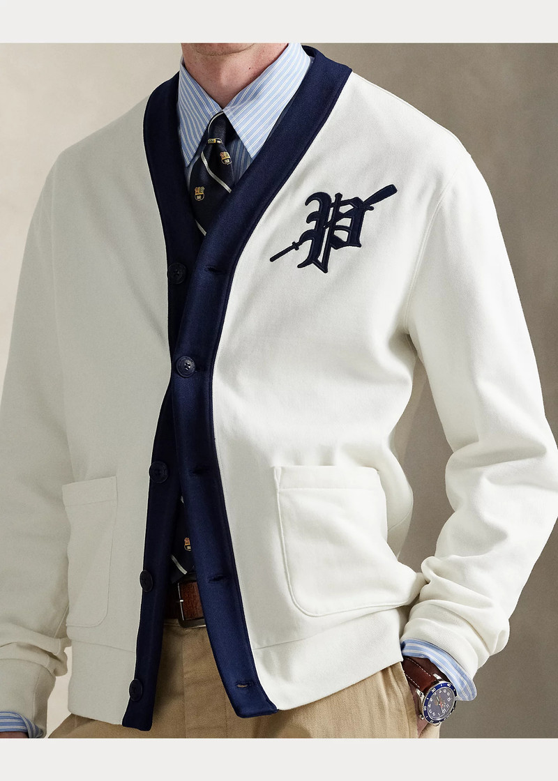 Fleece Graphic Cardigan 5